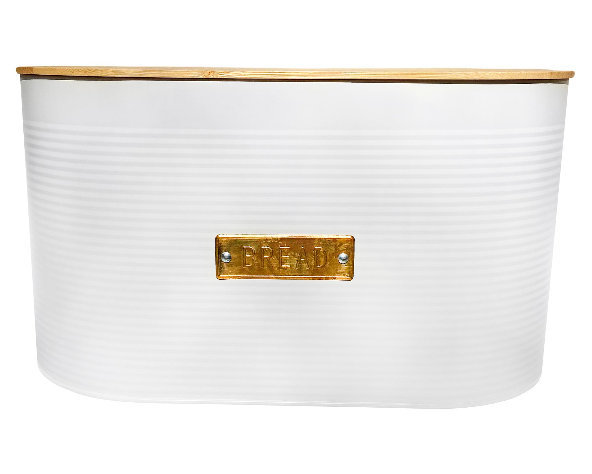 Panera placa dorada Bread blanco 33x18 cm-0