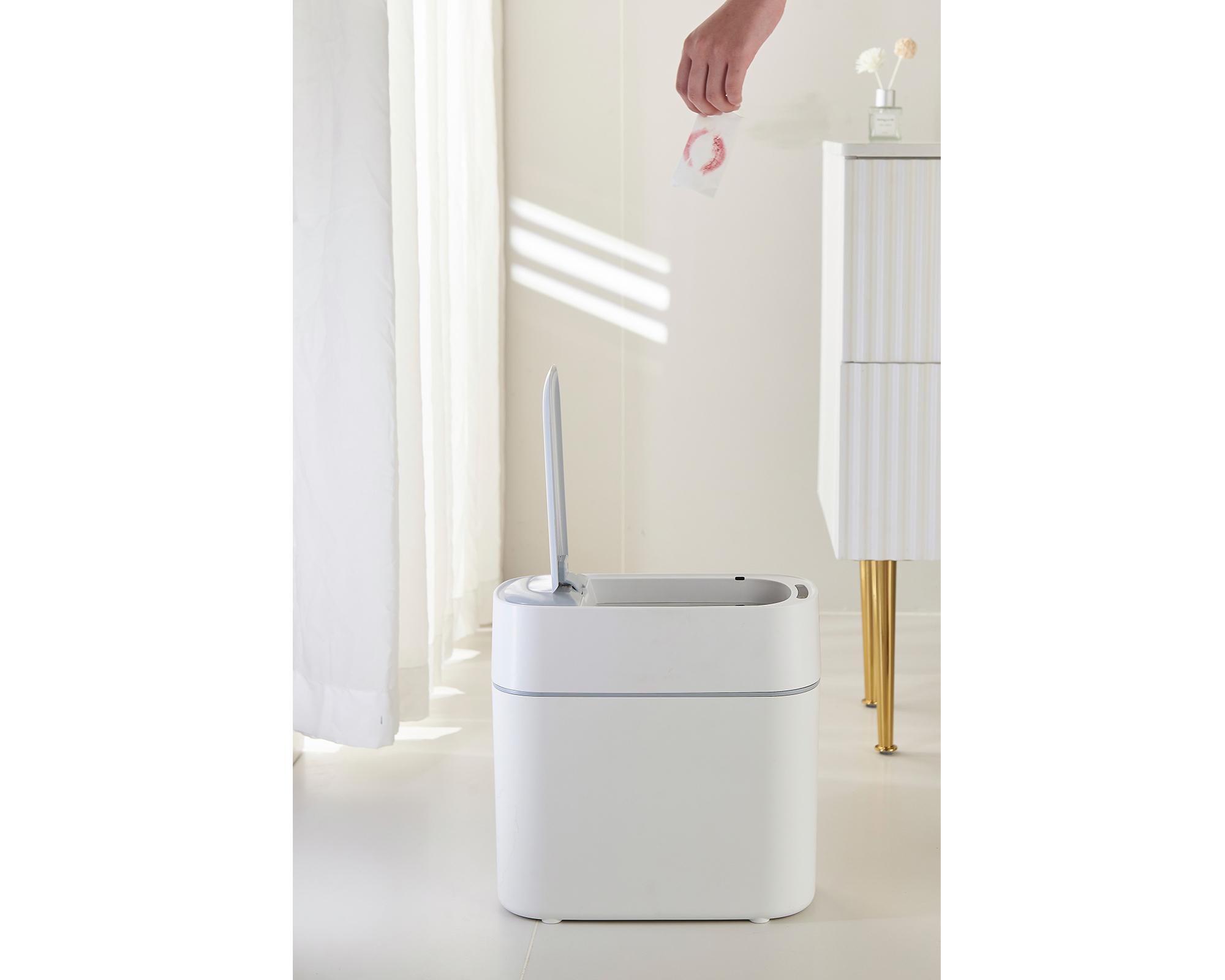 Basurero Raimund blanco 10 lt-2