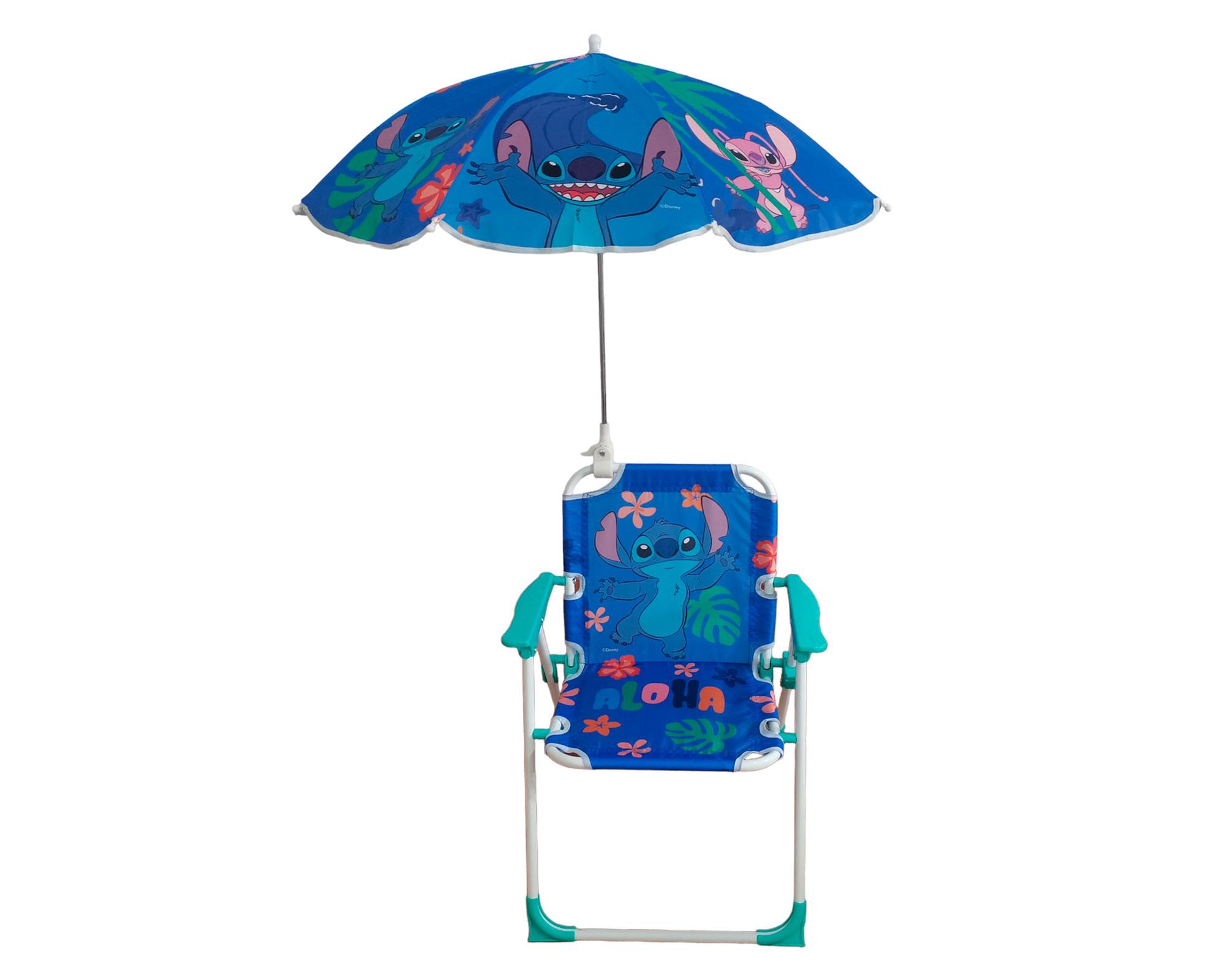 Silla director + Quitasol Stitch-0
