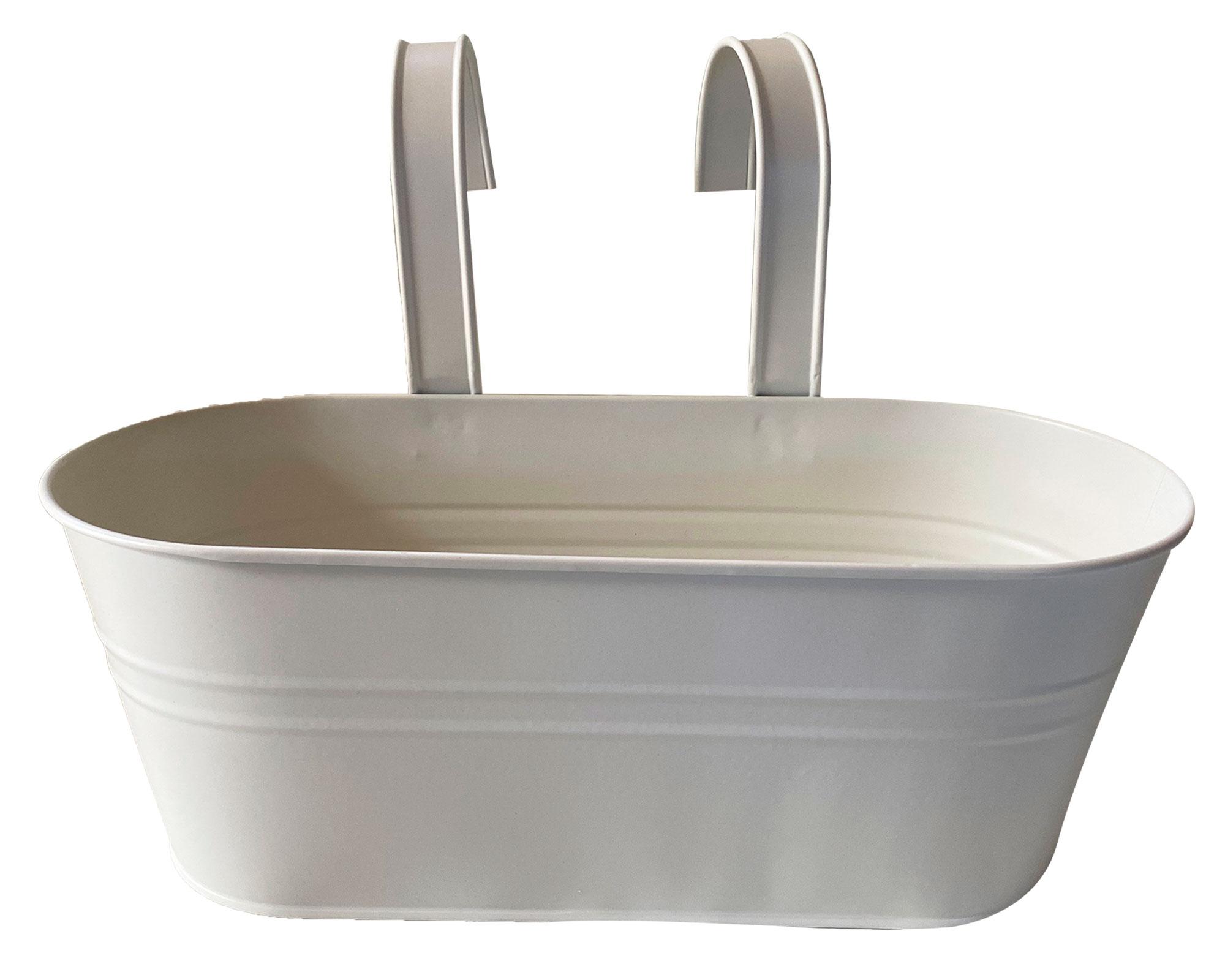 Macetero colgante doble crema XL-0