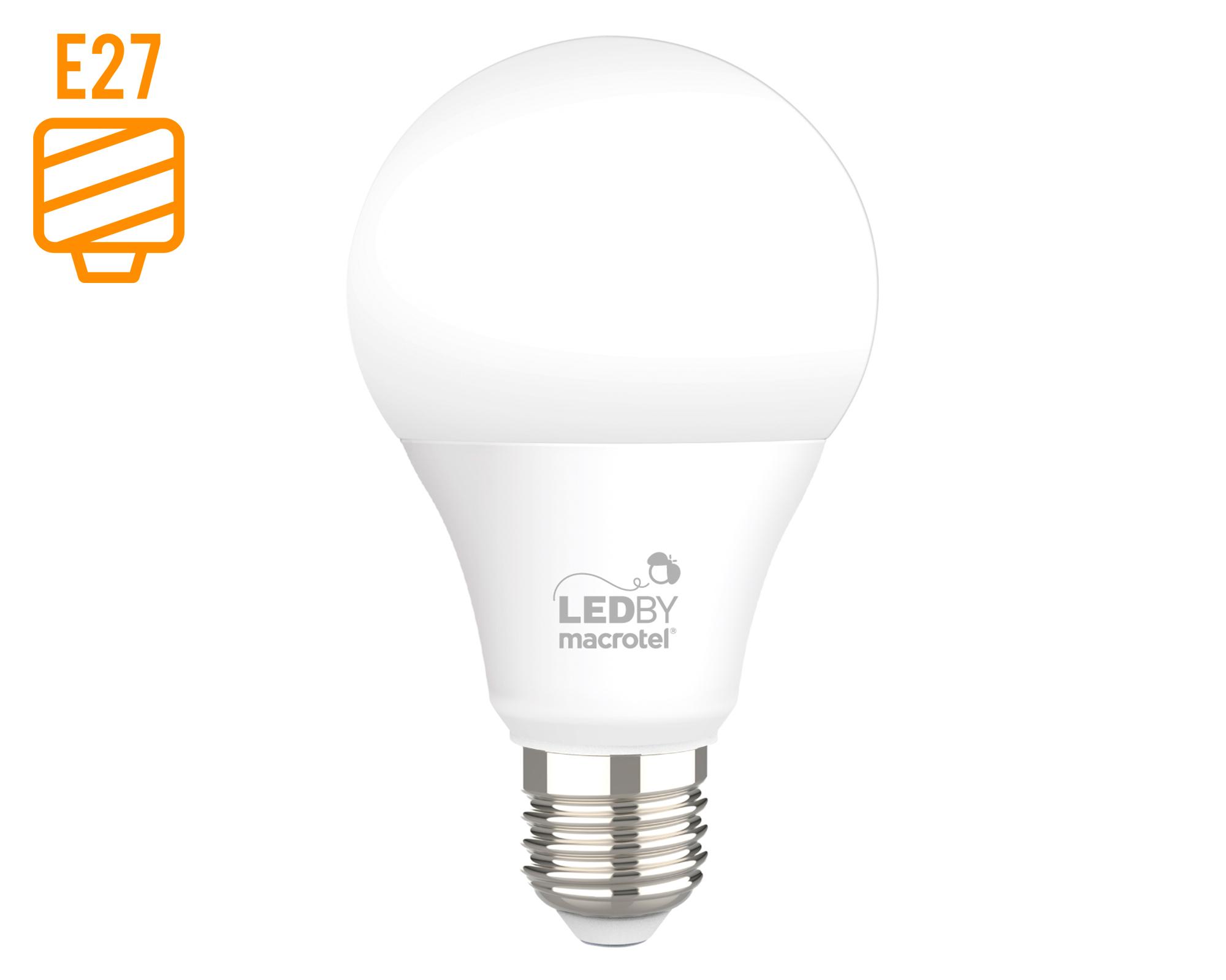 Ampolleta Led 7W E27 luz fría LB-A60LS2 Sensor de movimiento-0