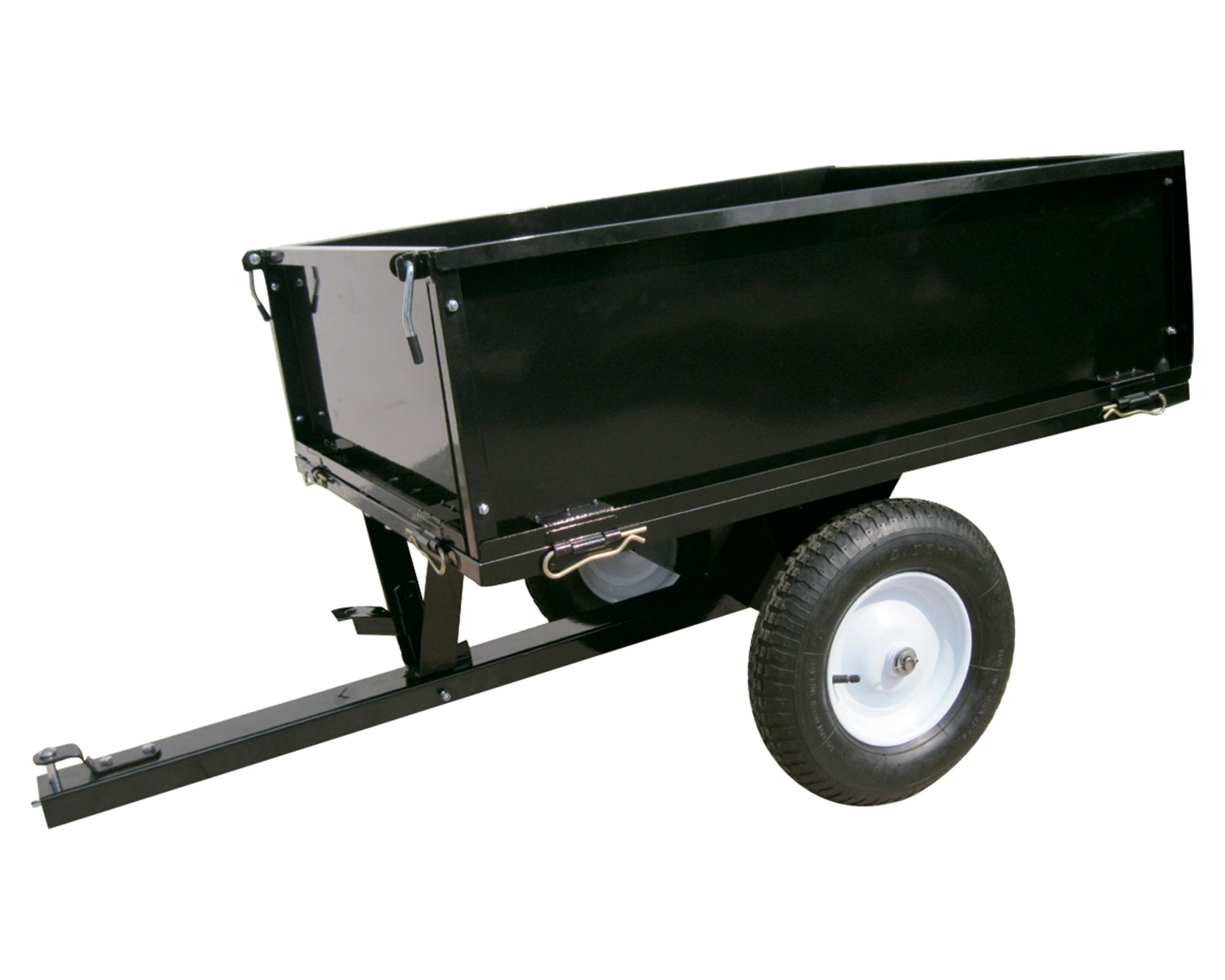 Carro acoplado Tractor universal negro-0