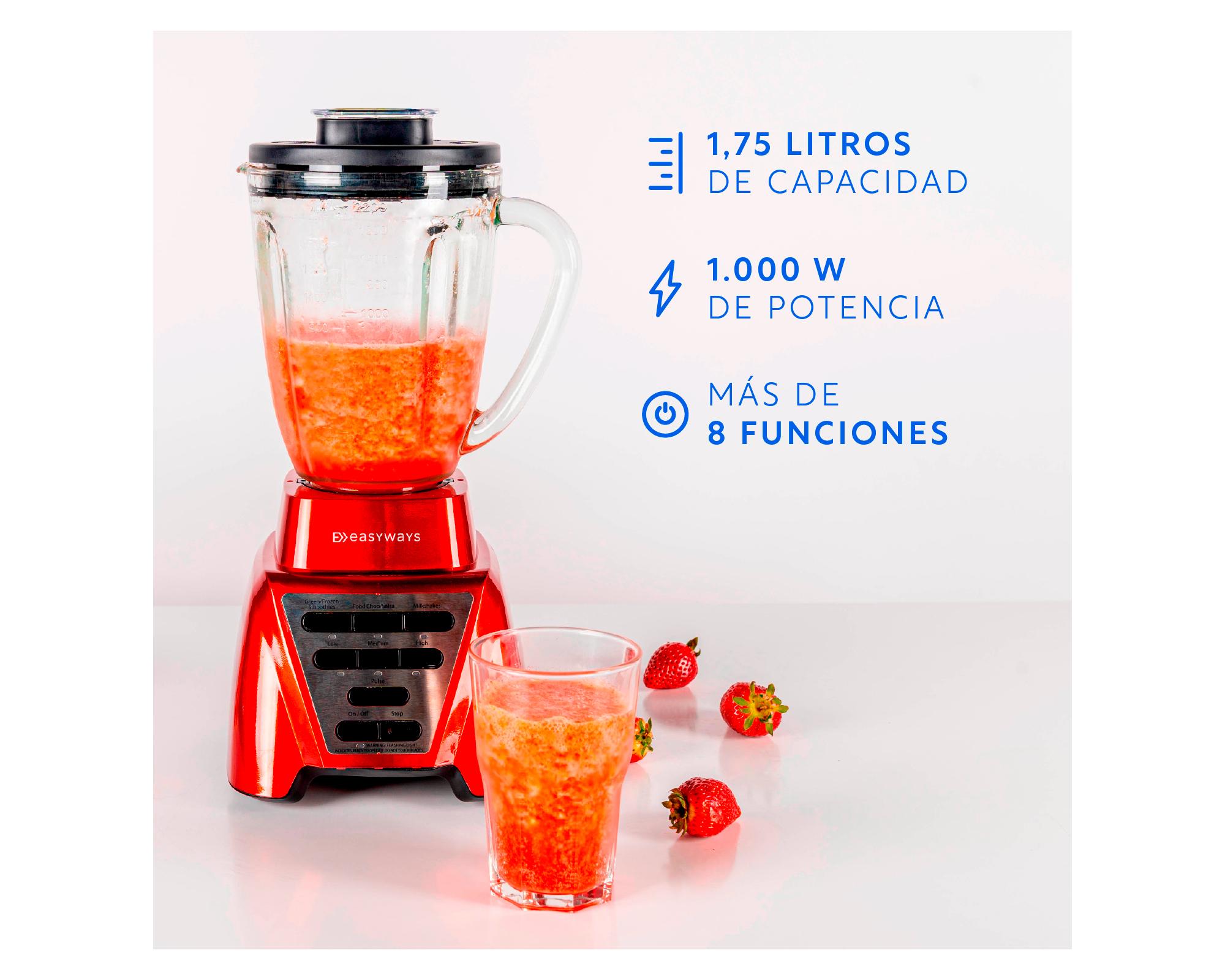 Licuadora Ultra roja EWL02 1000 W-1