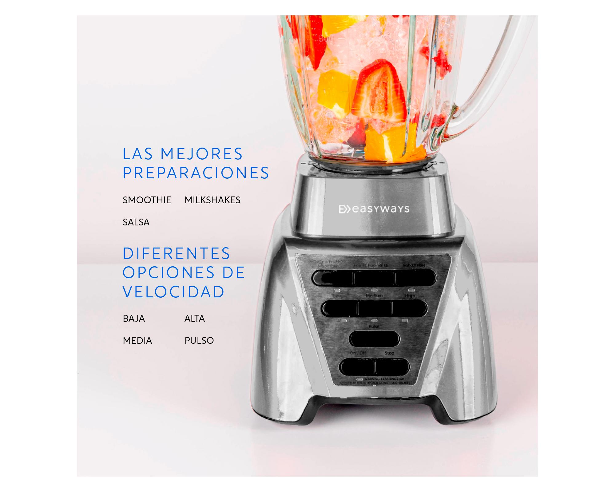 Licuadora Ultra silver EWL02 1000 W-3