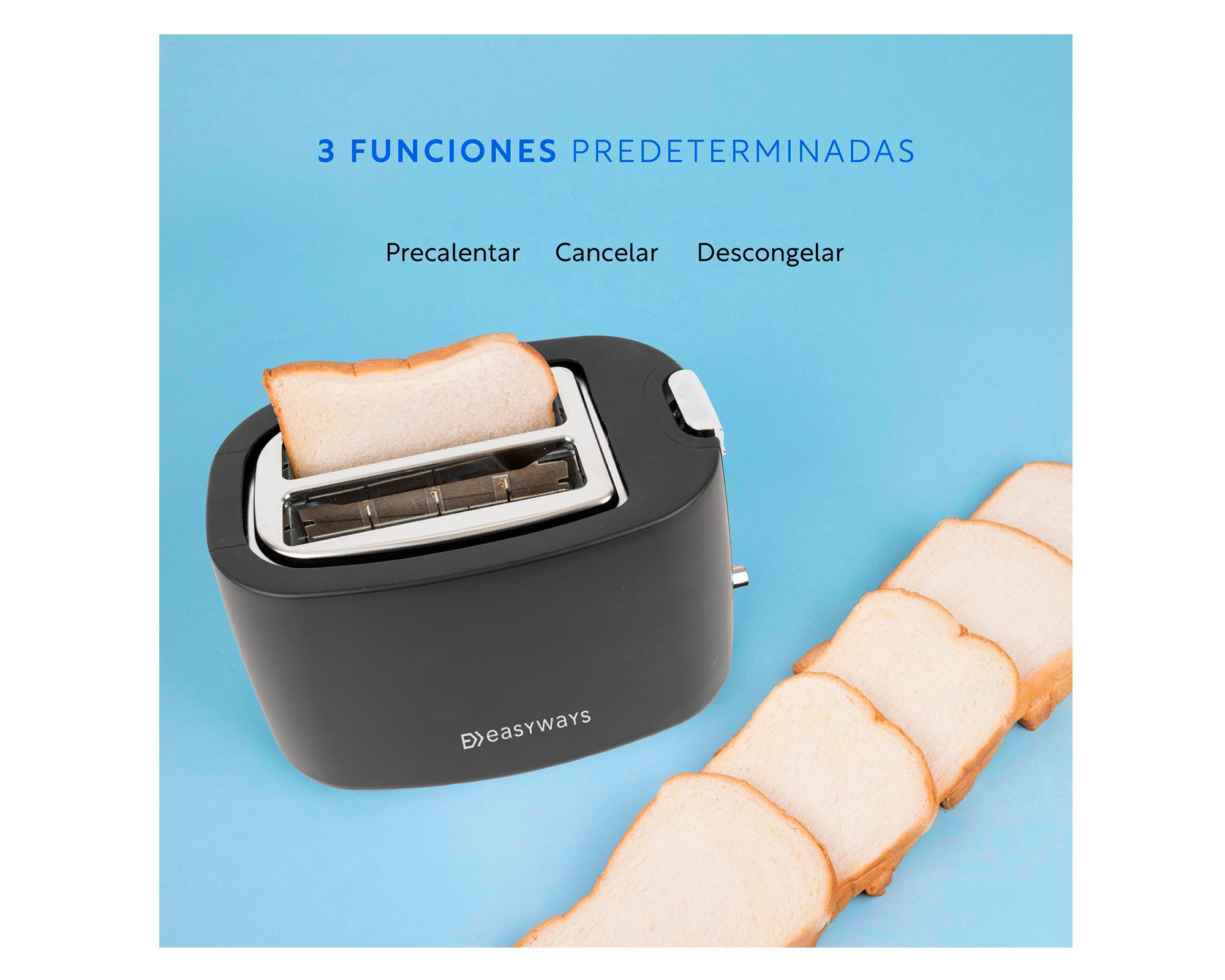 Tostador Toast Master negro 750 W-4