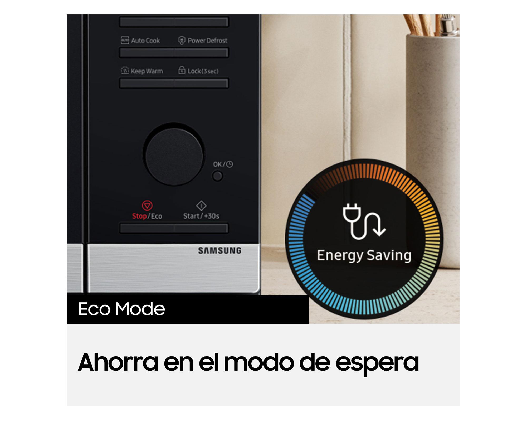 Microondas análogo MS23DG4504ATZS negro/acero 23 lt-5