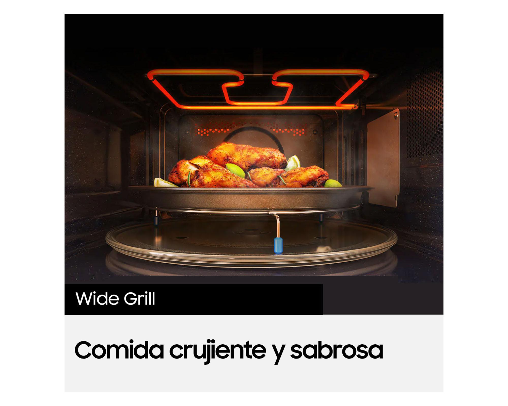 Horno microondas smart MC32DG7646CKZS negro 32 lt-5