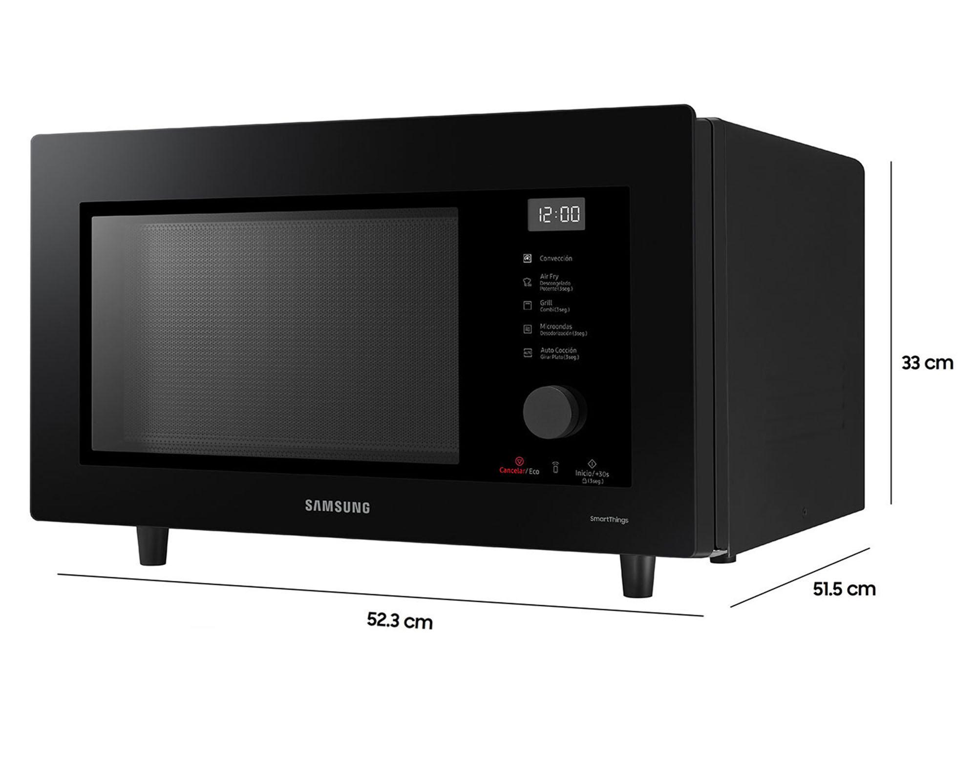 Horno microondas smart MC32DG7646CKZS negro 32 lt-1