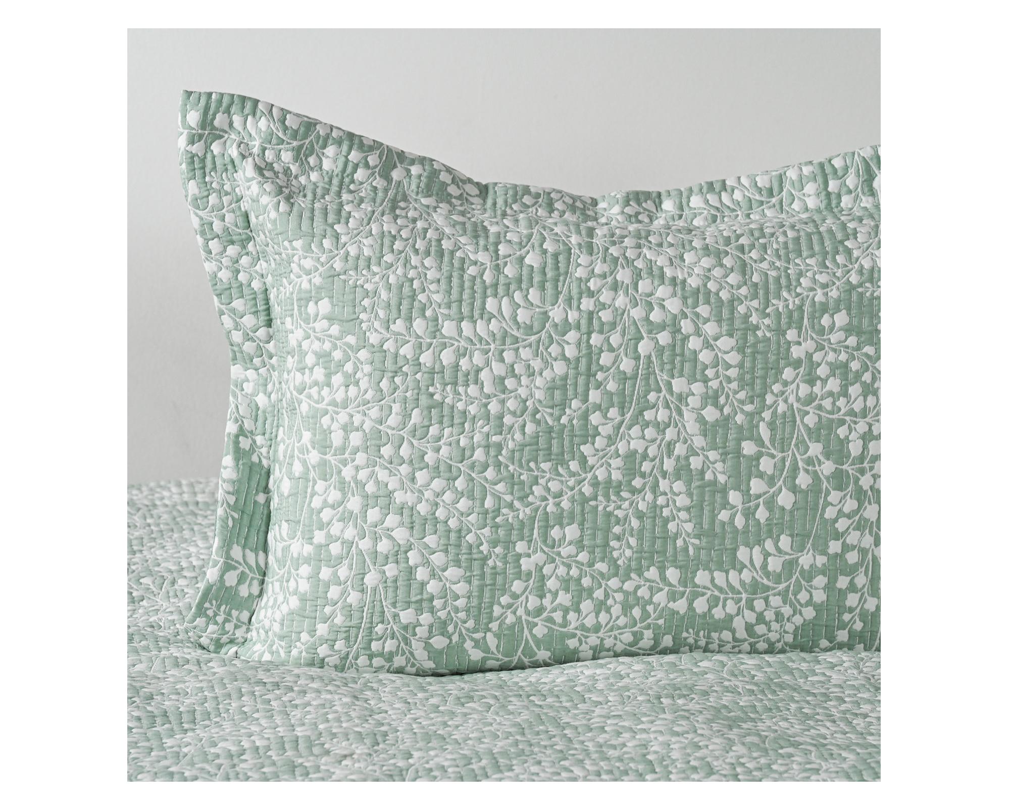 Cubrecama Creeper olivo 1.5 plazas-2