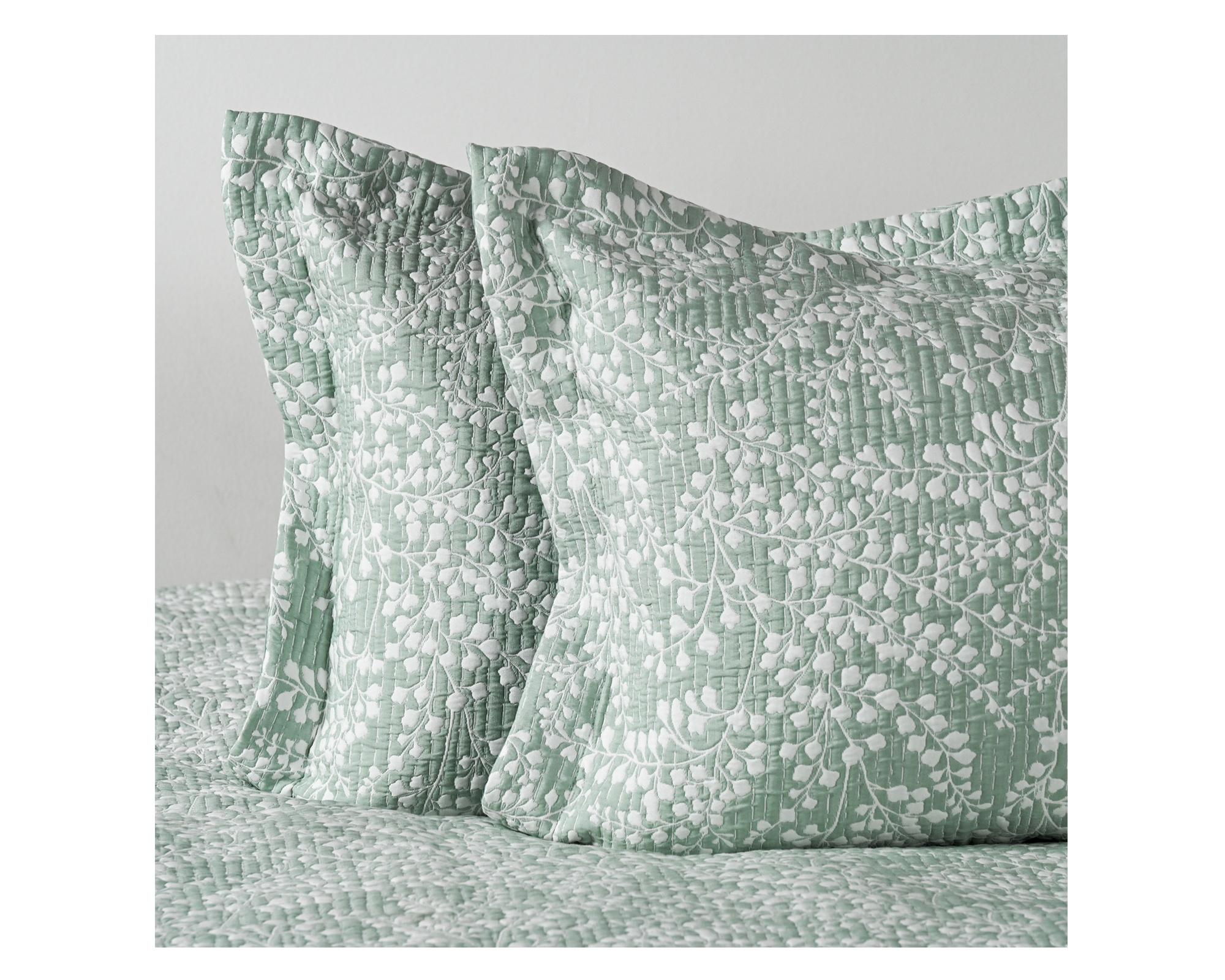 Cubrecama Creeper olivo 2 plazas-2