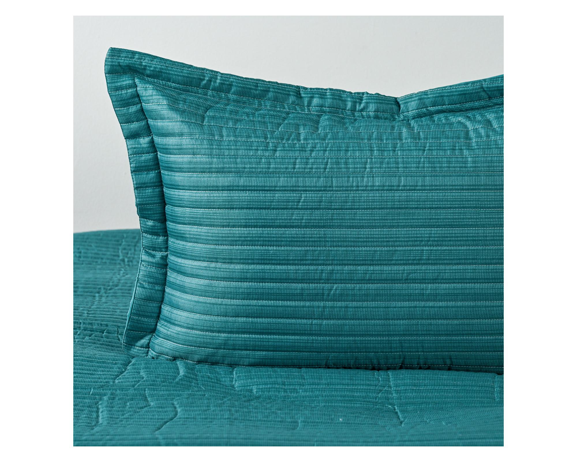 Quilt Trama turquesa 1.5 plazas-2