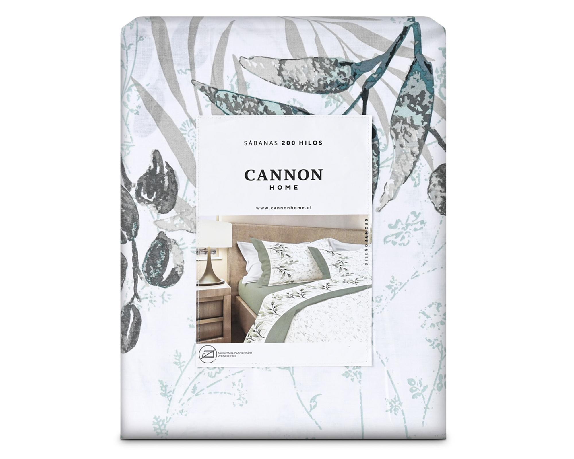 Juego de sábanas king 200H Juncus diseño-3