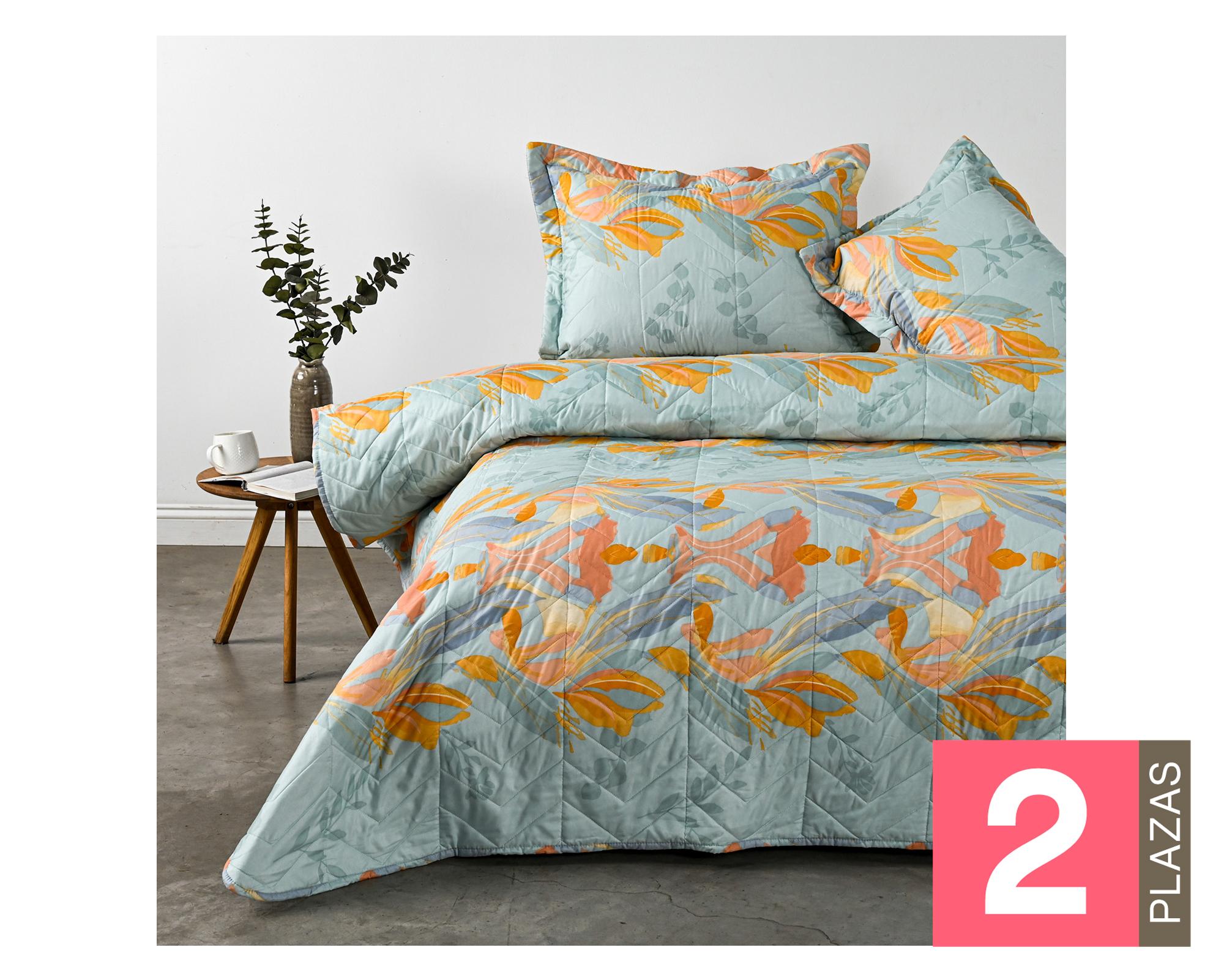 Quilt Aquamarine diseño 2 plazas-0