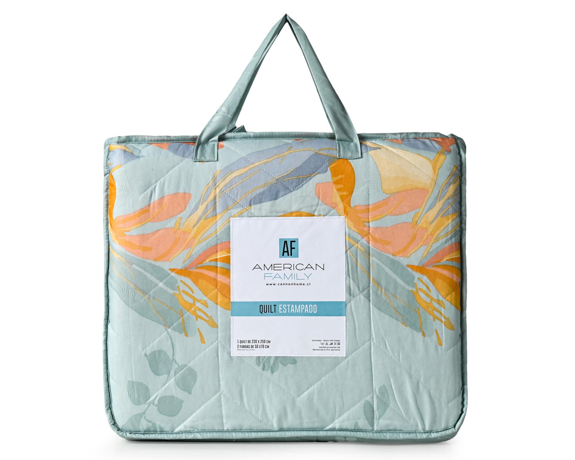Quilt Aquamarine diseño 2 plazas-4