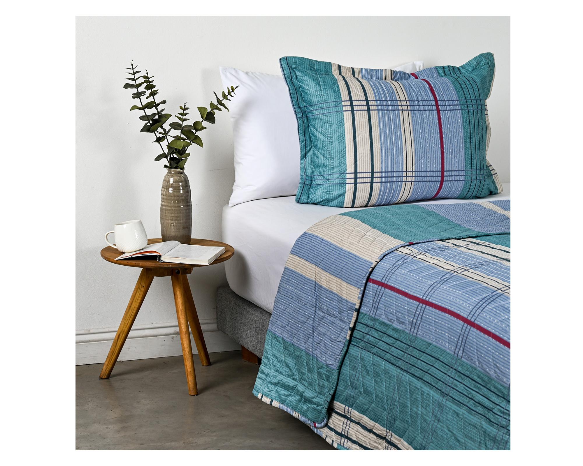 Quilt Jade diseño 1.5 plazas-1