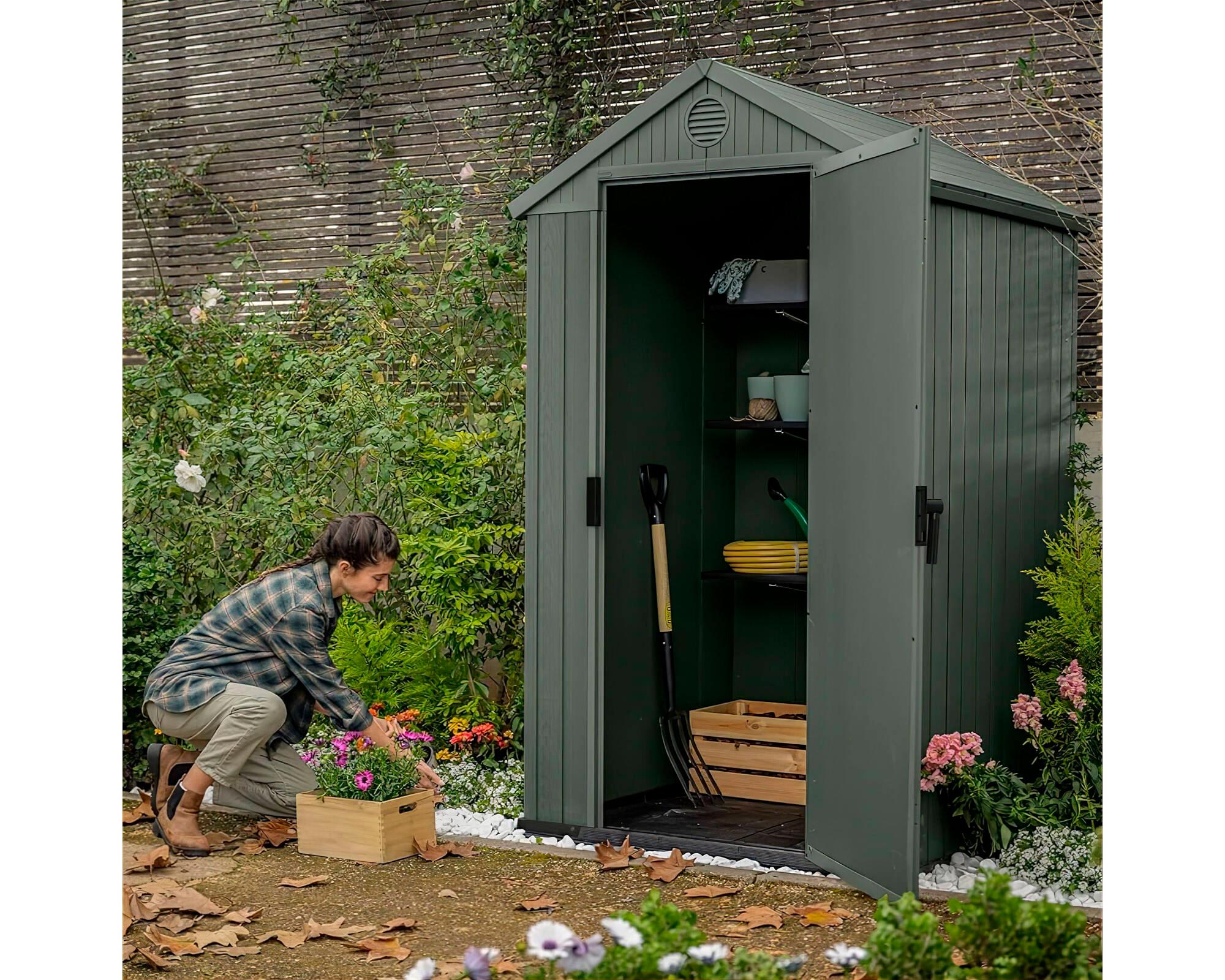 Bodega jardín 4x4 Darwin 205x125.8x116.7 cm-6