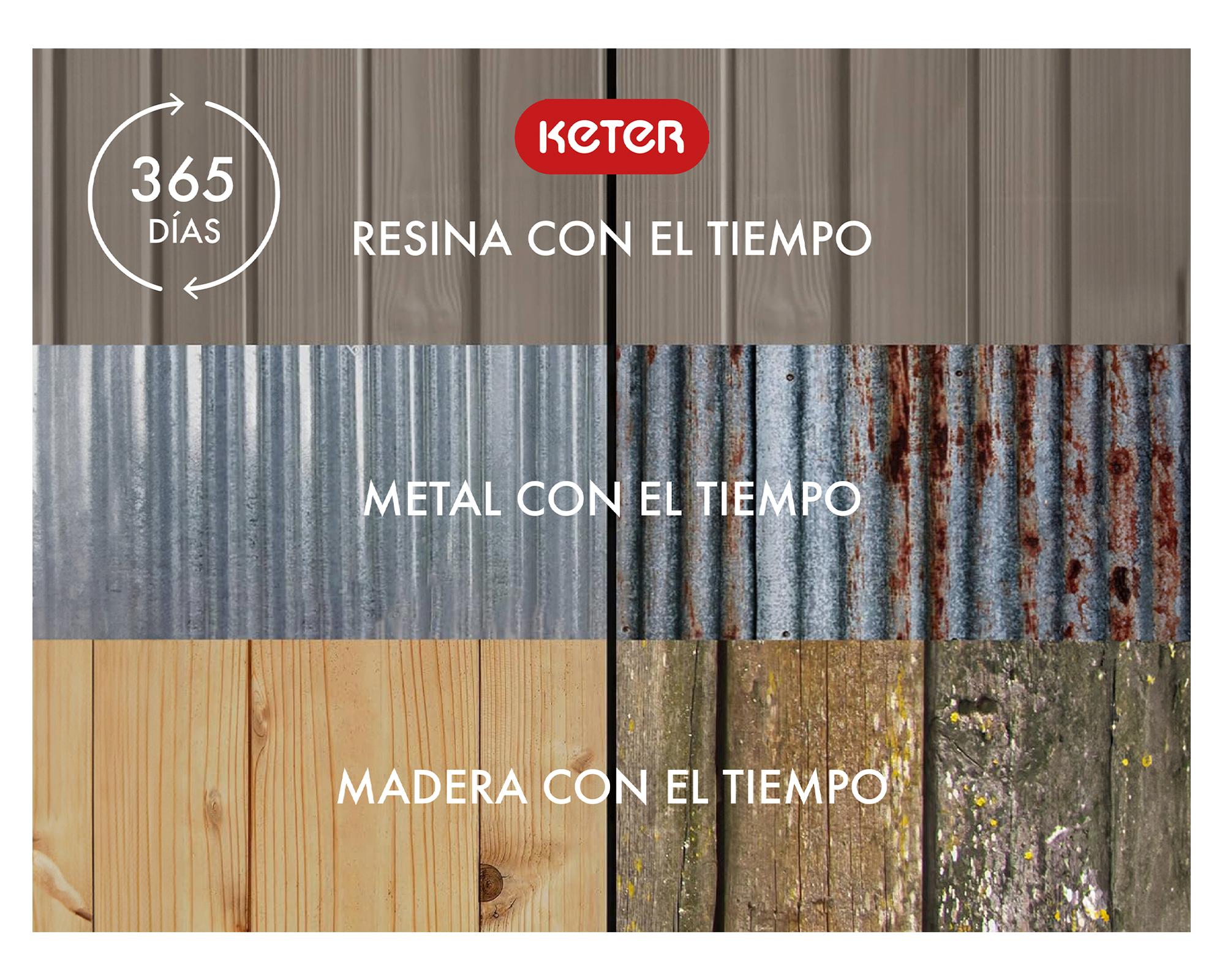 Bodega jardín 4x6 Darwin 205x125.8x184.5 cm-2