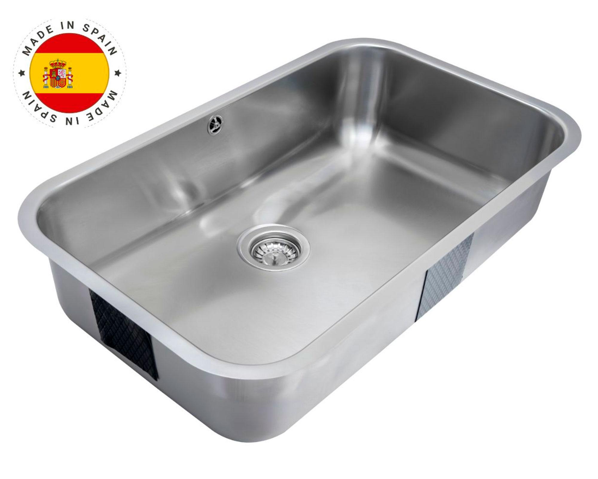 Lavaplatos 20x78.7x48.2 inox + Grifo IN 939-3