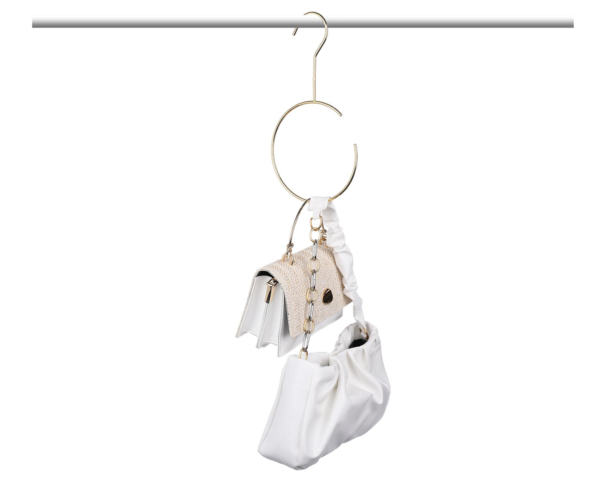Colgador carteras dorado-2