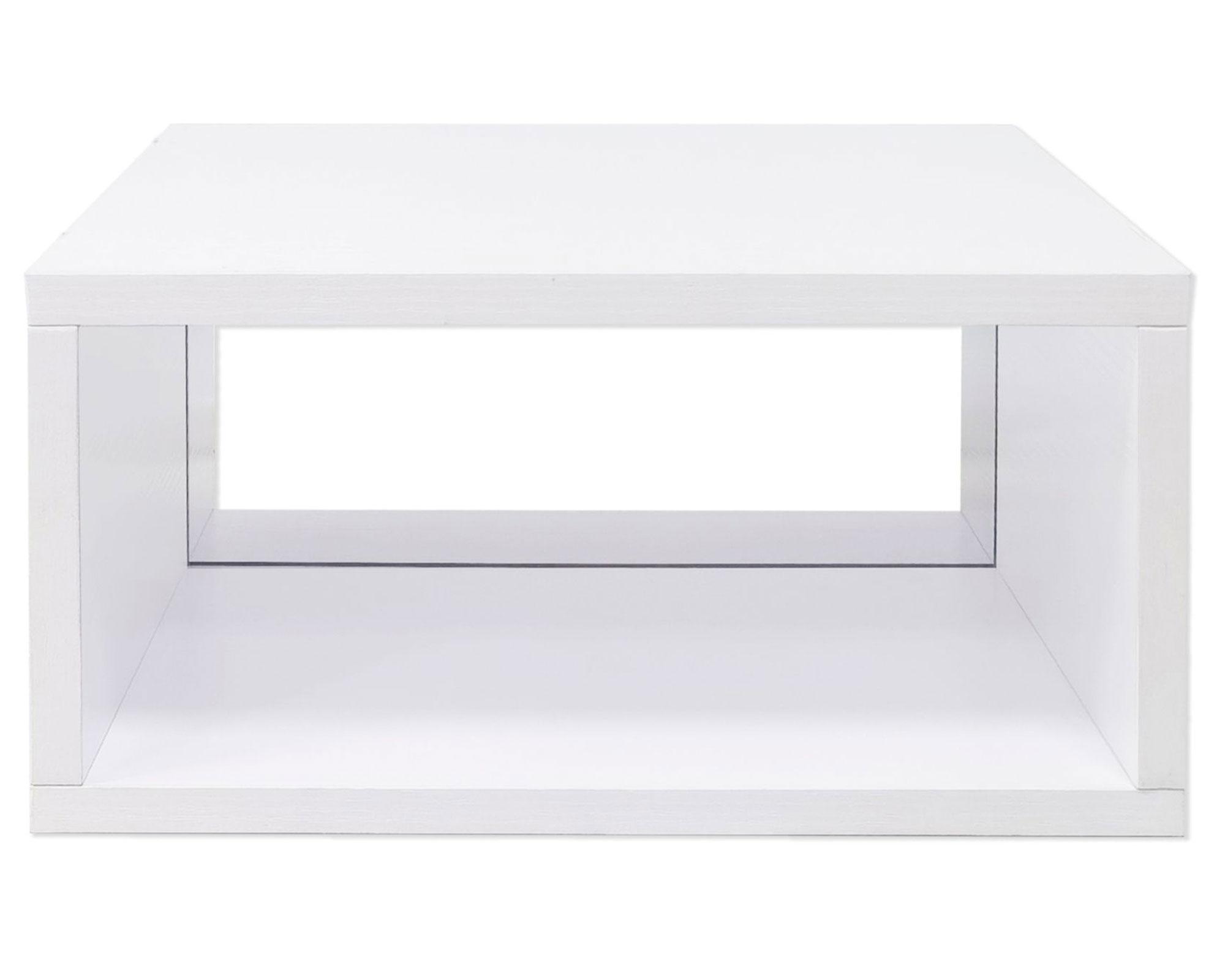 Estructura modular para canasto bajo blanco 34.5x30.2x19.5 cm-0