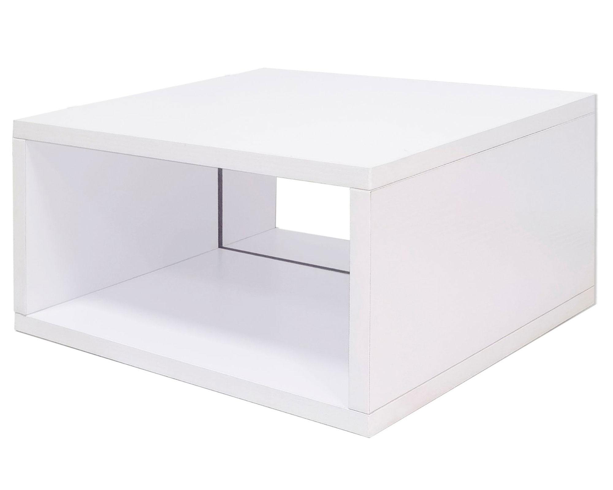 Estructura modular para canasto bajo blanco 34.5x30.2x19.5 cm-1