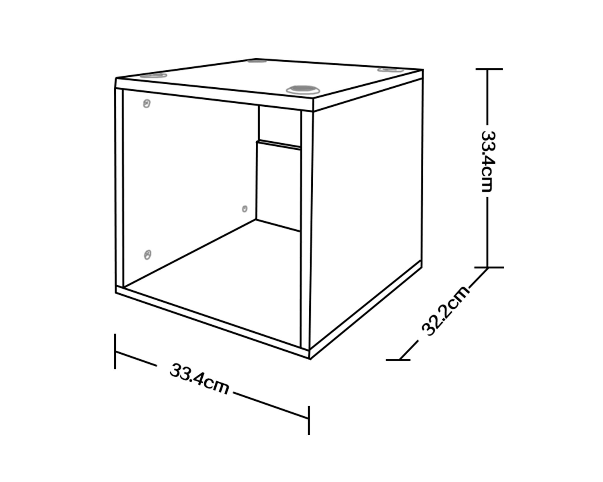 Cubo modular natural 33.4x33.4x32.2 cm-2