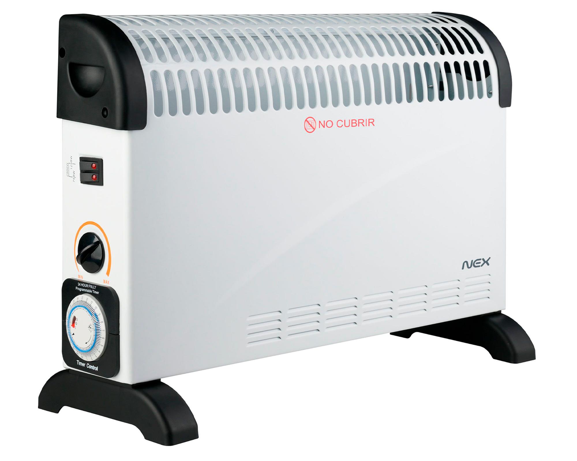 Convector eléctrico EC2000T 1800W blanco-2