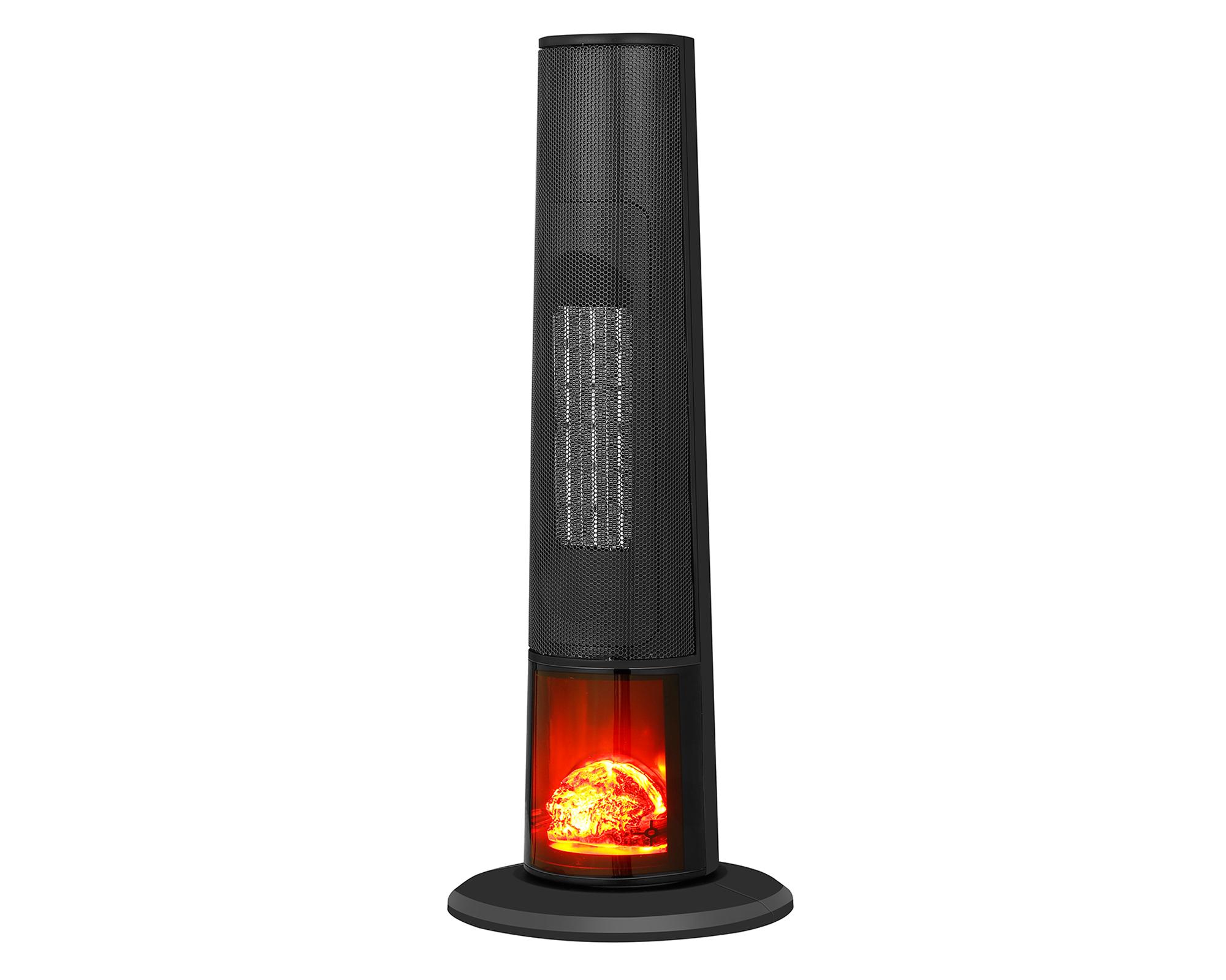 Estufa torre sin fuego THFSK21 2000W negro-3