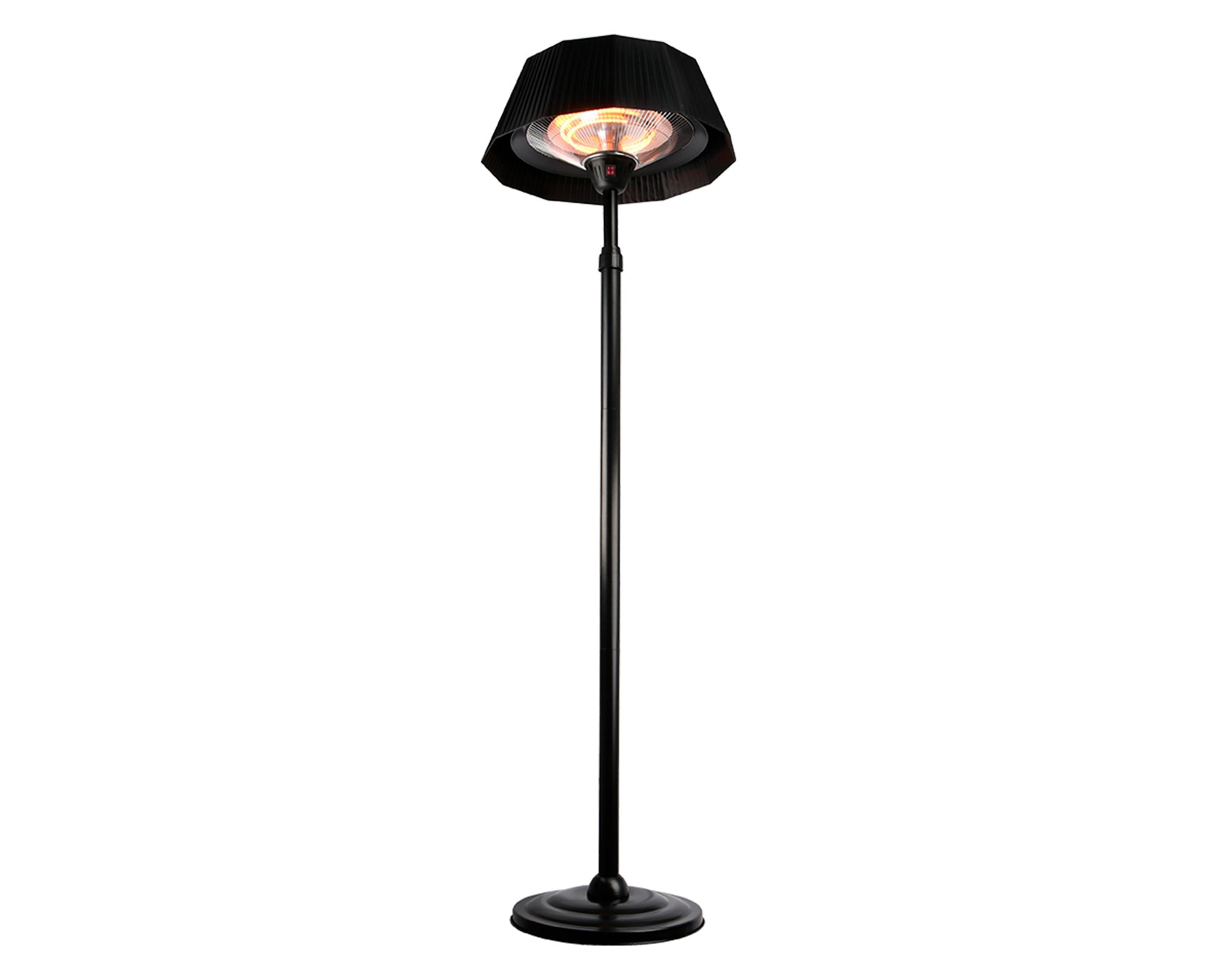 Patio Heater pie PHSTLAMP 2000W negro-1