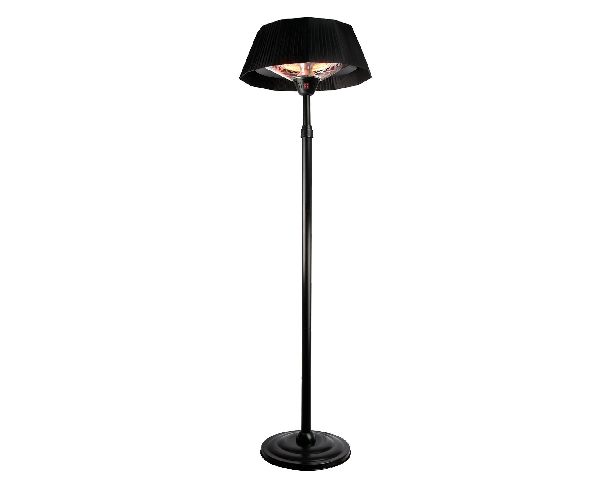 Patio Heater pie PHSTLAMP 2000W negro-0