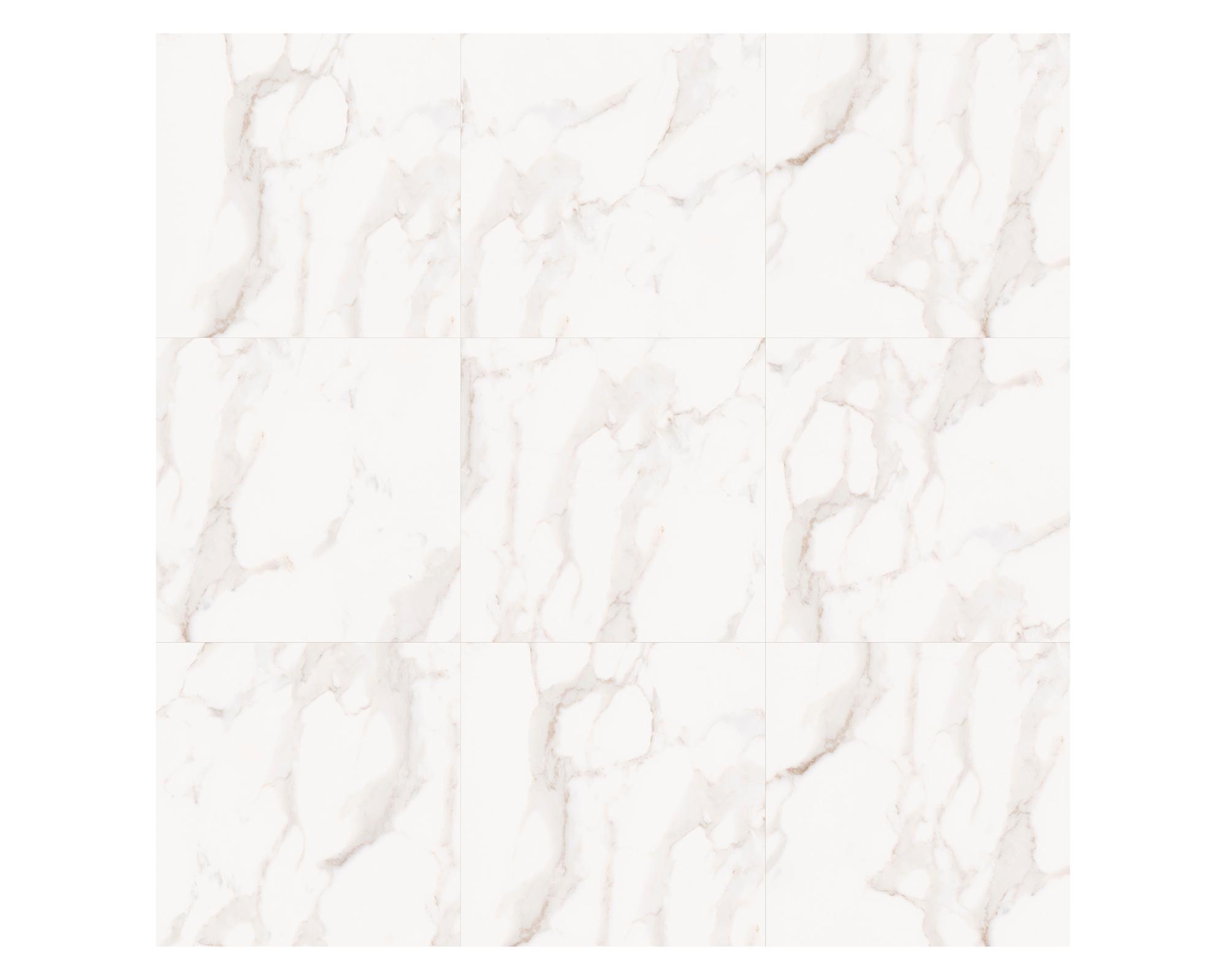 Cerámica para piso Calacata plus blanco brillante 59x59 cm 2.44 m2-1