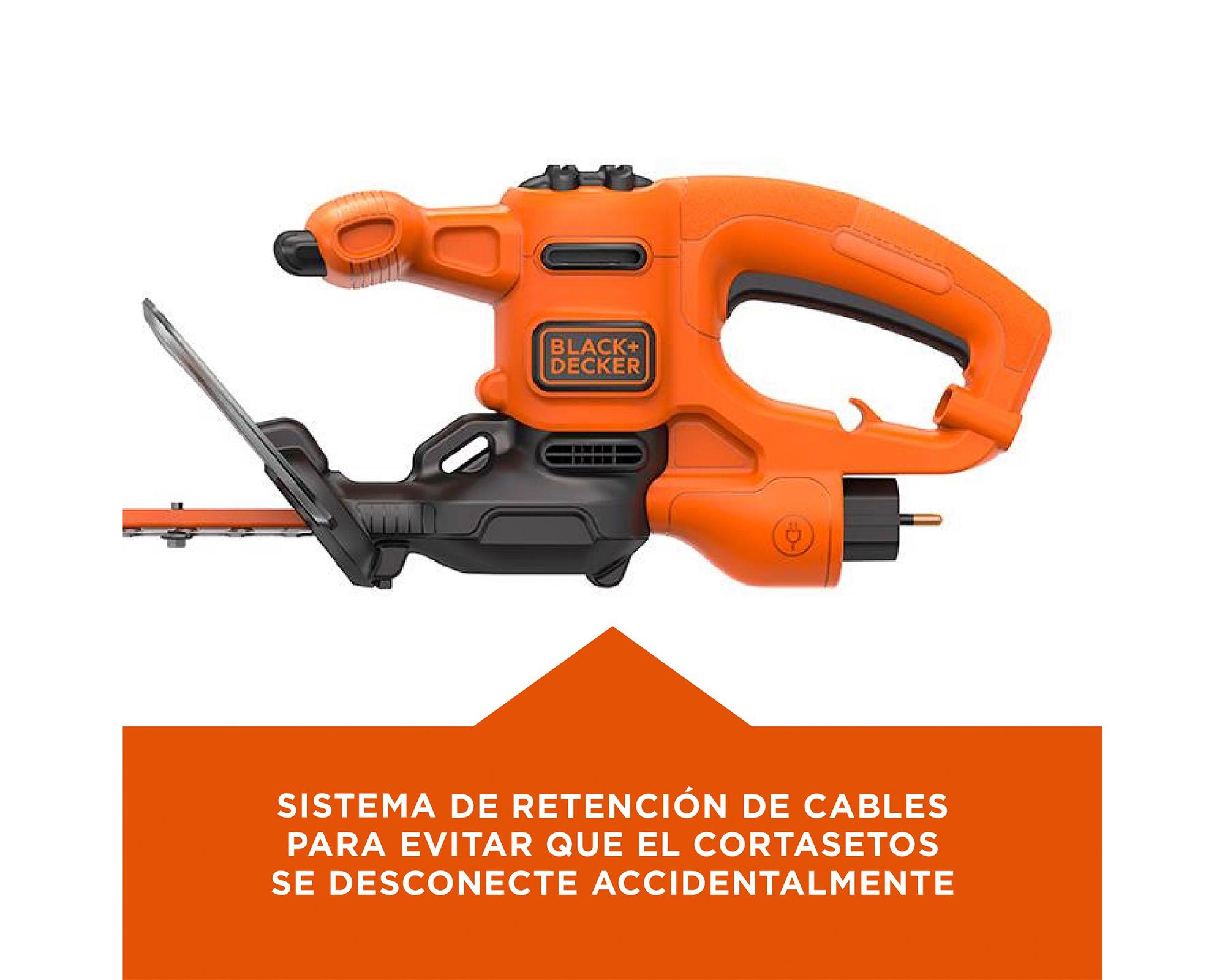 Cortasetos electrico BEHT201-B2C 420W 45 cm-2