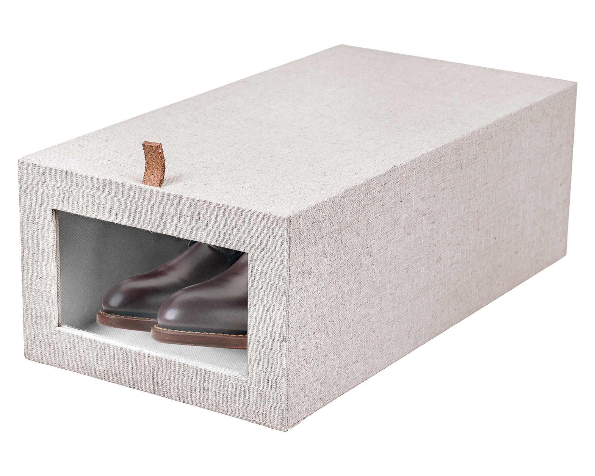 Caja zapatos modular arena 13x20x38 cm-2