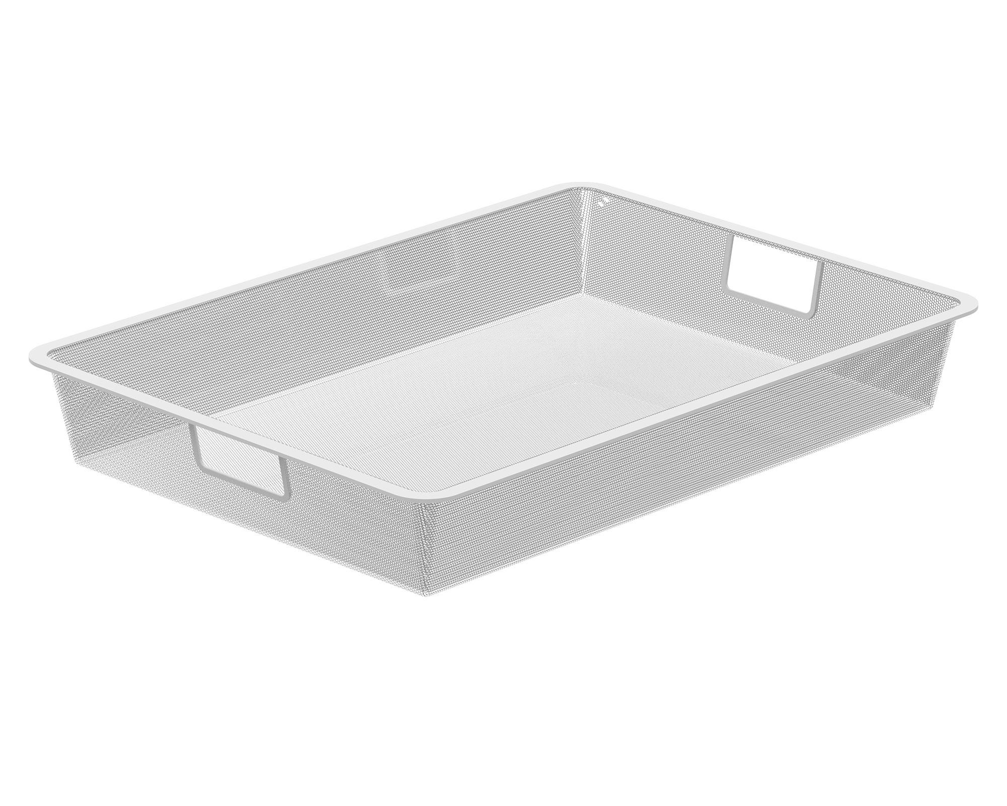 Canasto Malla blanco 8.5x59x42.7 cm-3