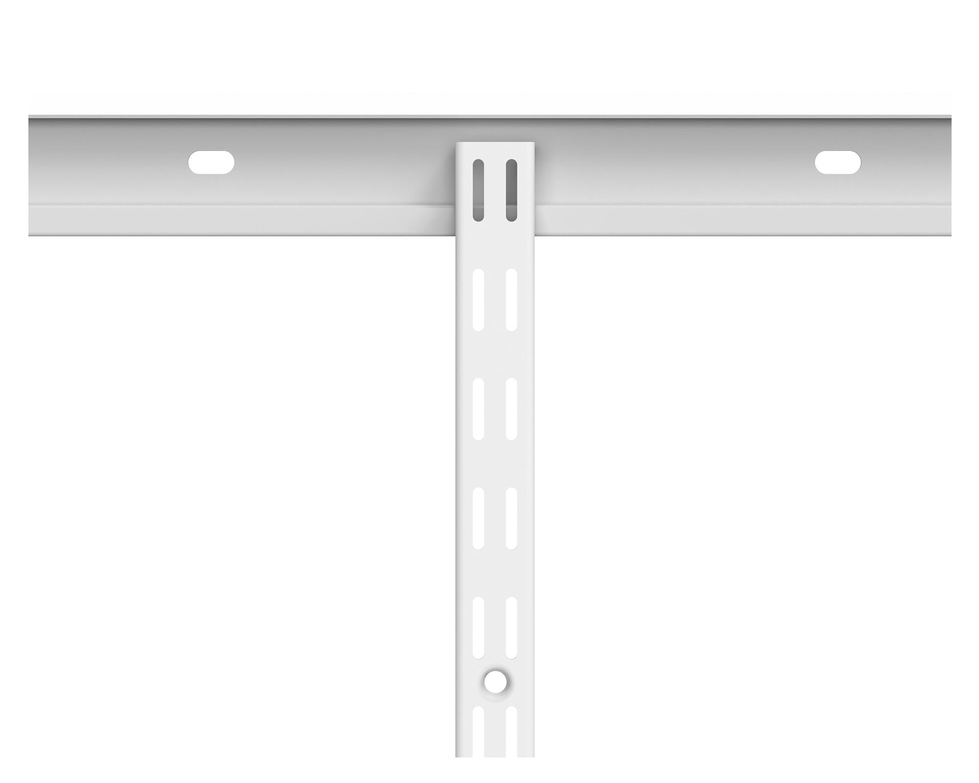 Riel ensamble 60 cm blanco-0