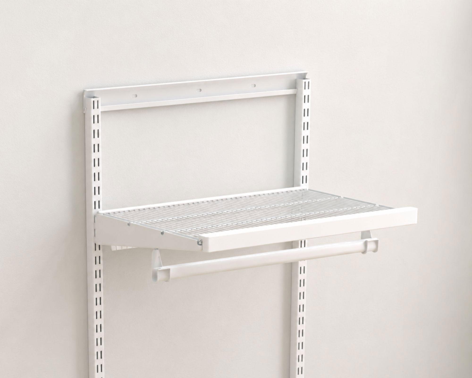 Riel metálico ensamble 150 cm blanco-3