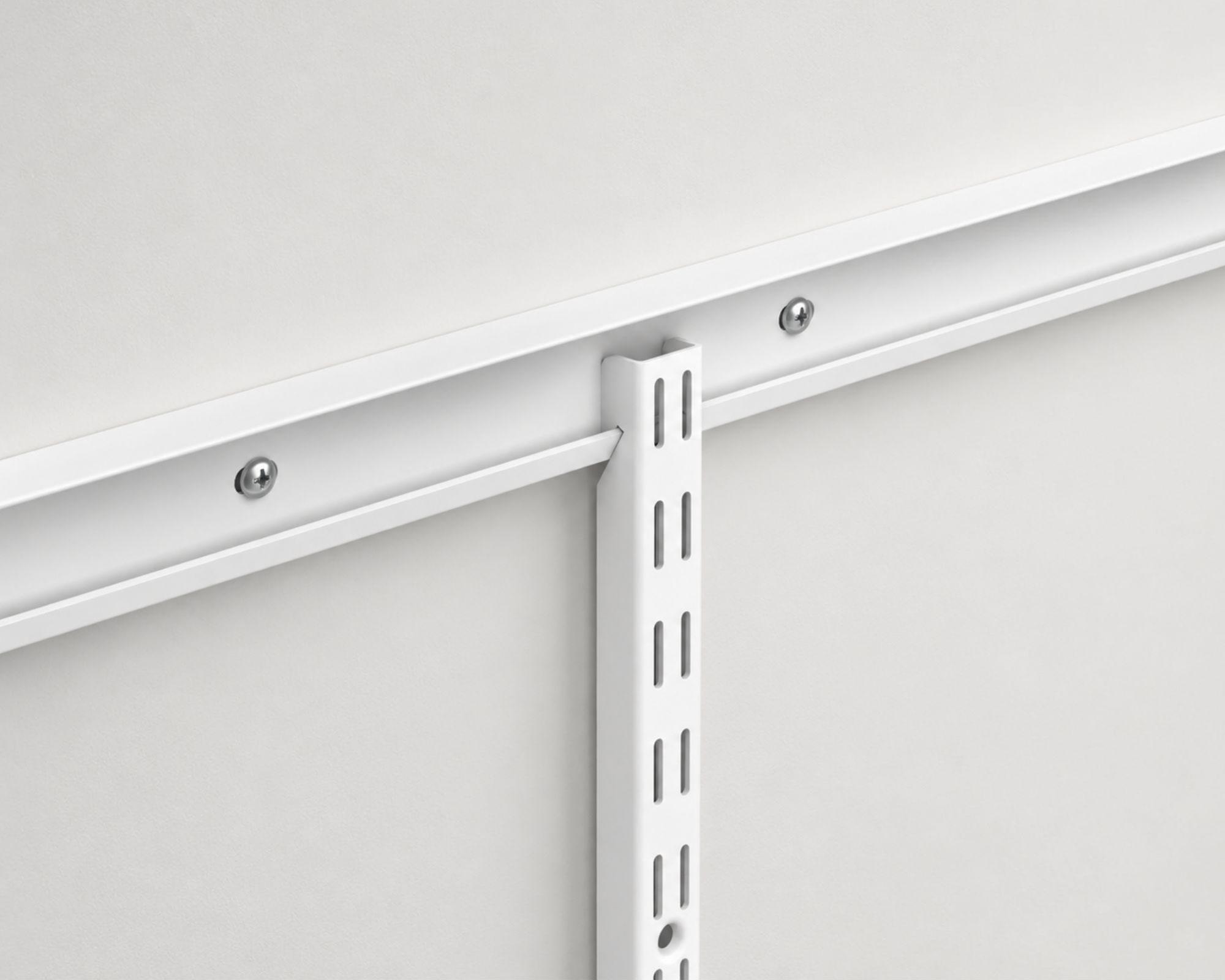 Riel metálico ensamble 150 cm blanco-2