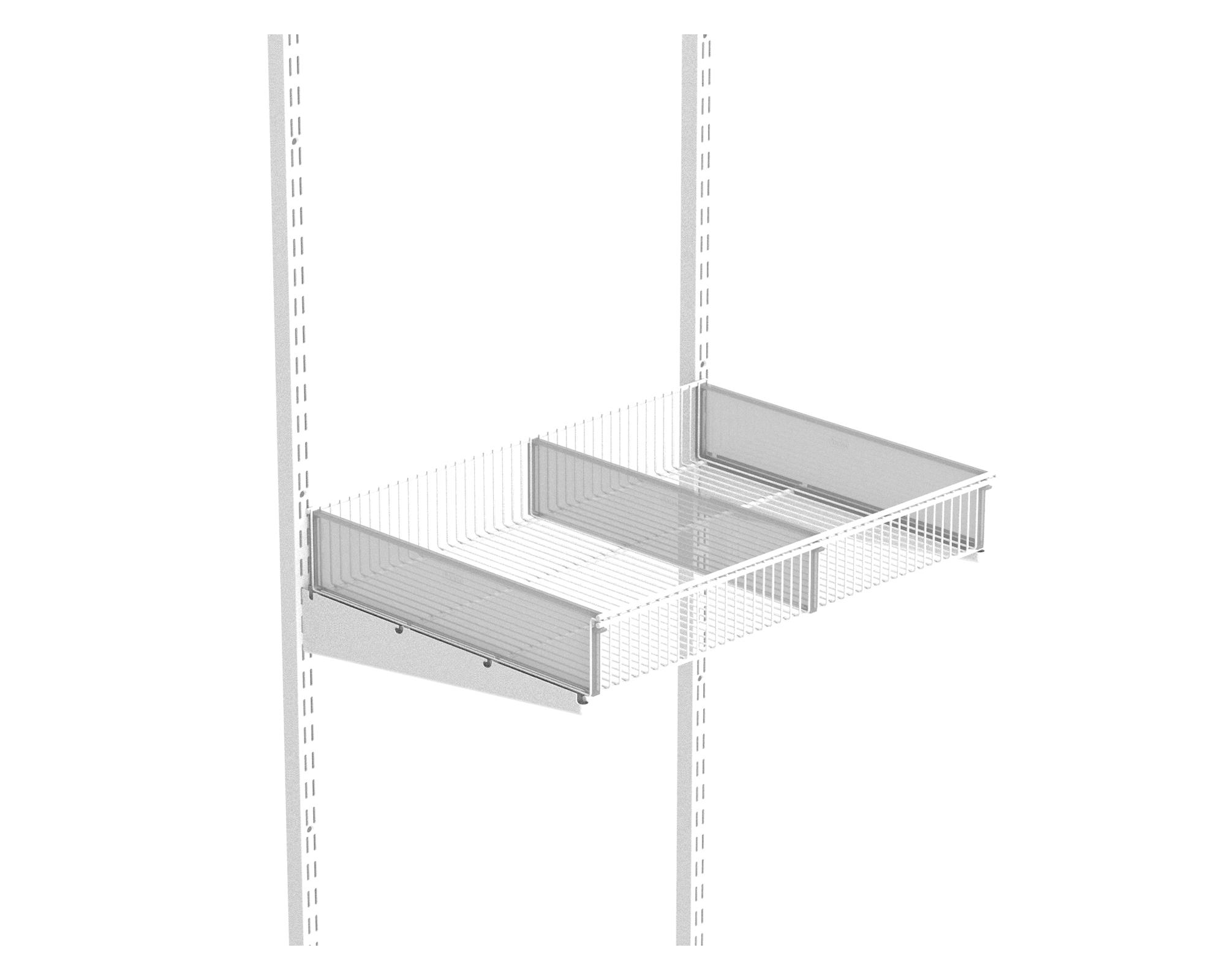 Divisor repisas clear 2 piezas-2