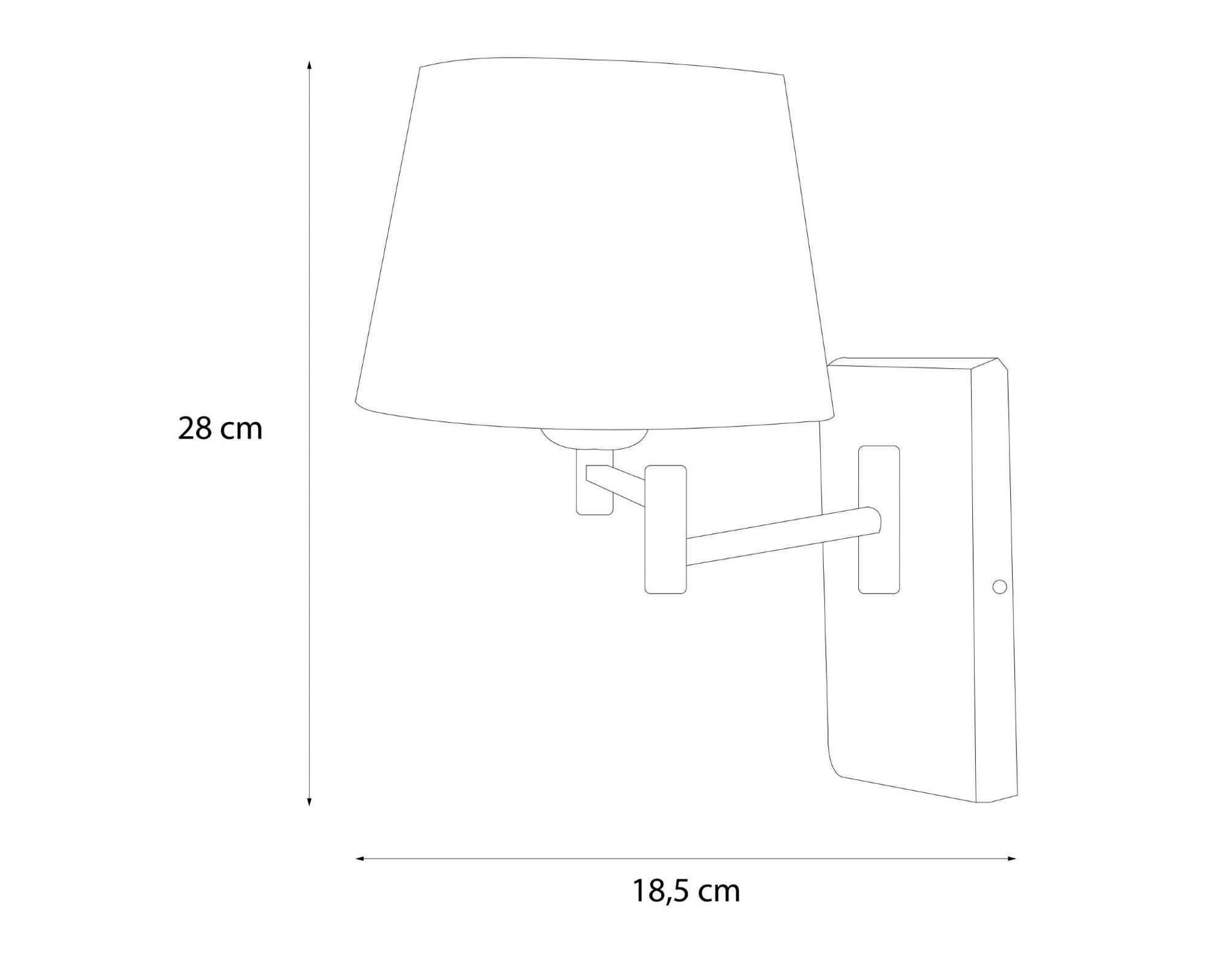 Aplique extensible E27 1L Pantalla-3
