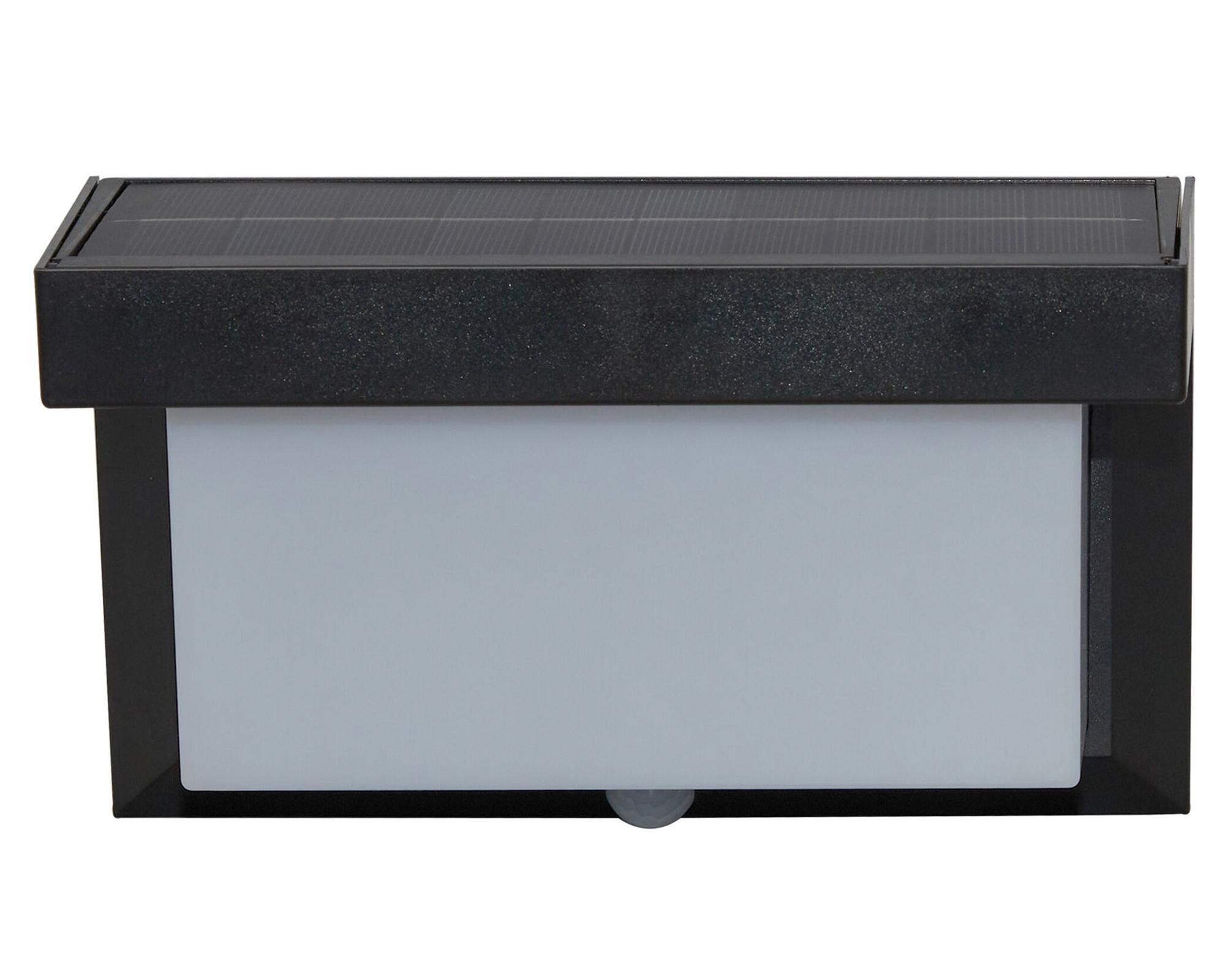 Aplique solar exterior luz fría rectangular-0