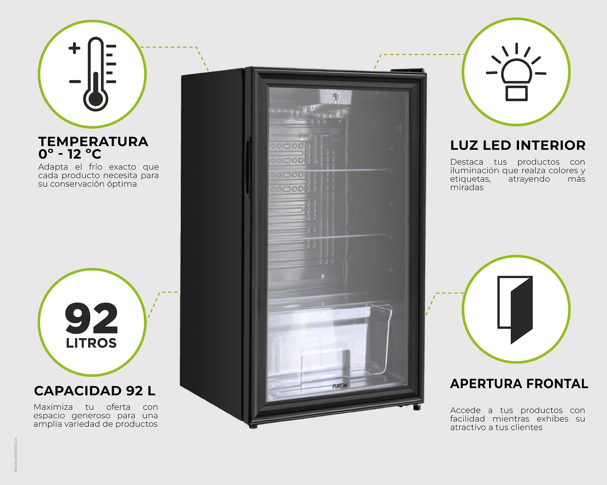 Frigobar VCL-092 negro 92 lt-6