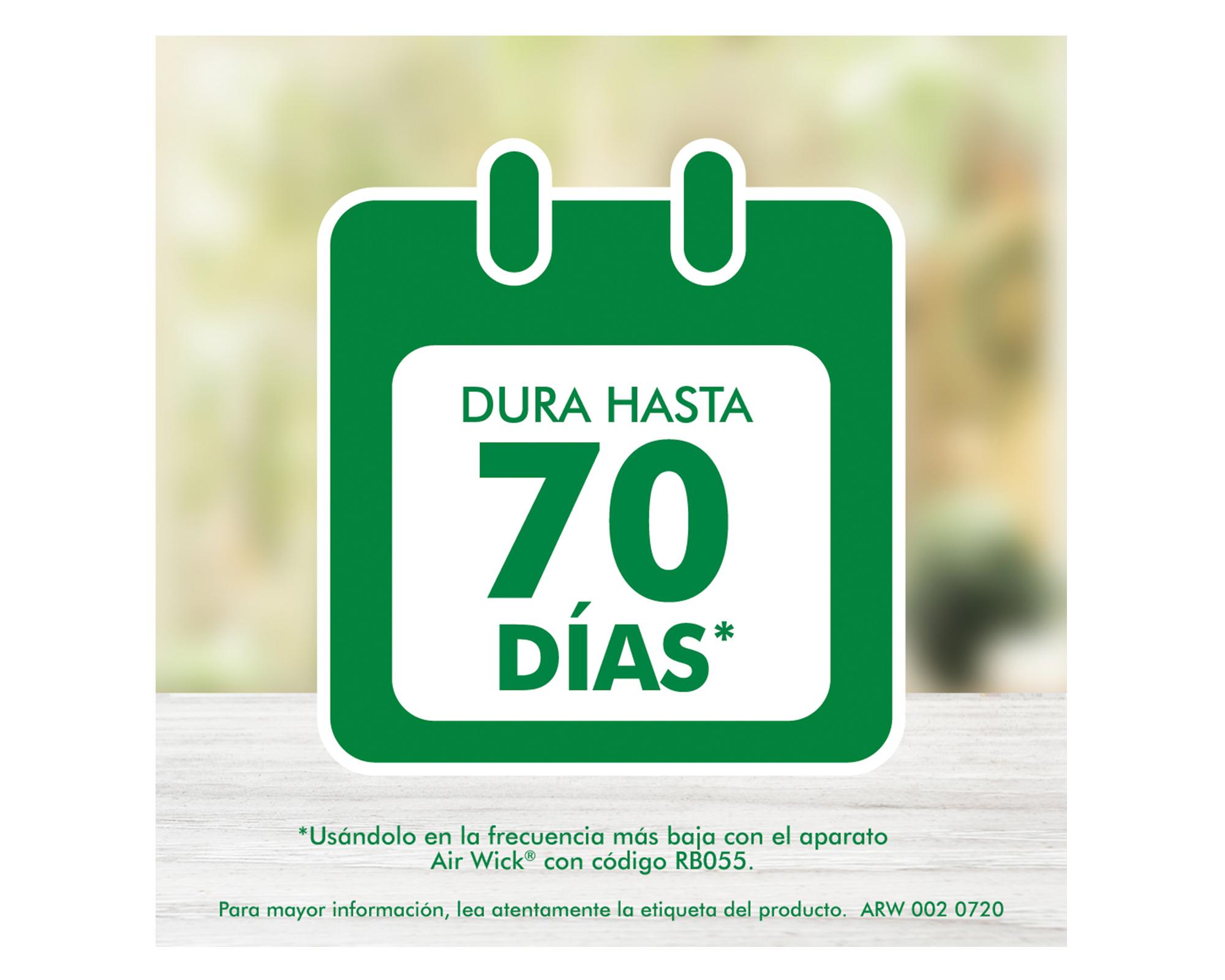 Pack 2 Recarga desodorante ambiental Air Wick Vainilla Navidad Freshmatic 500 ml-3