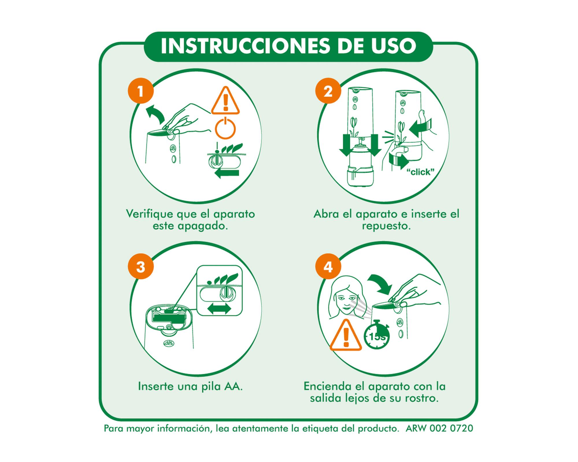 Pack 2 Recarga desodorante ambiental Air Wick Vainilla Navidad Freshmatic 500 ml-4