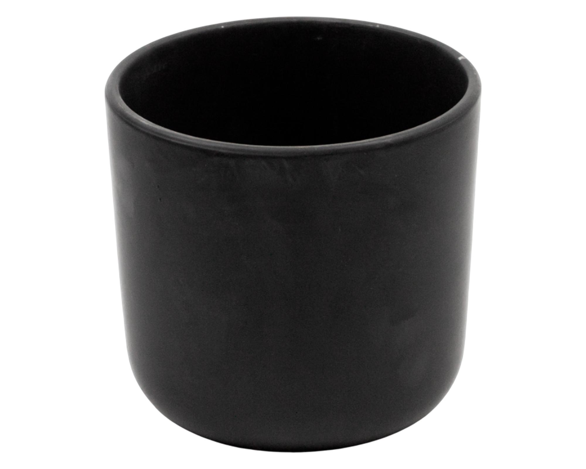 Porta macetero Danés negro 22x26 cm-0