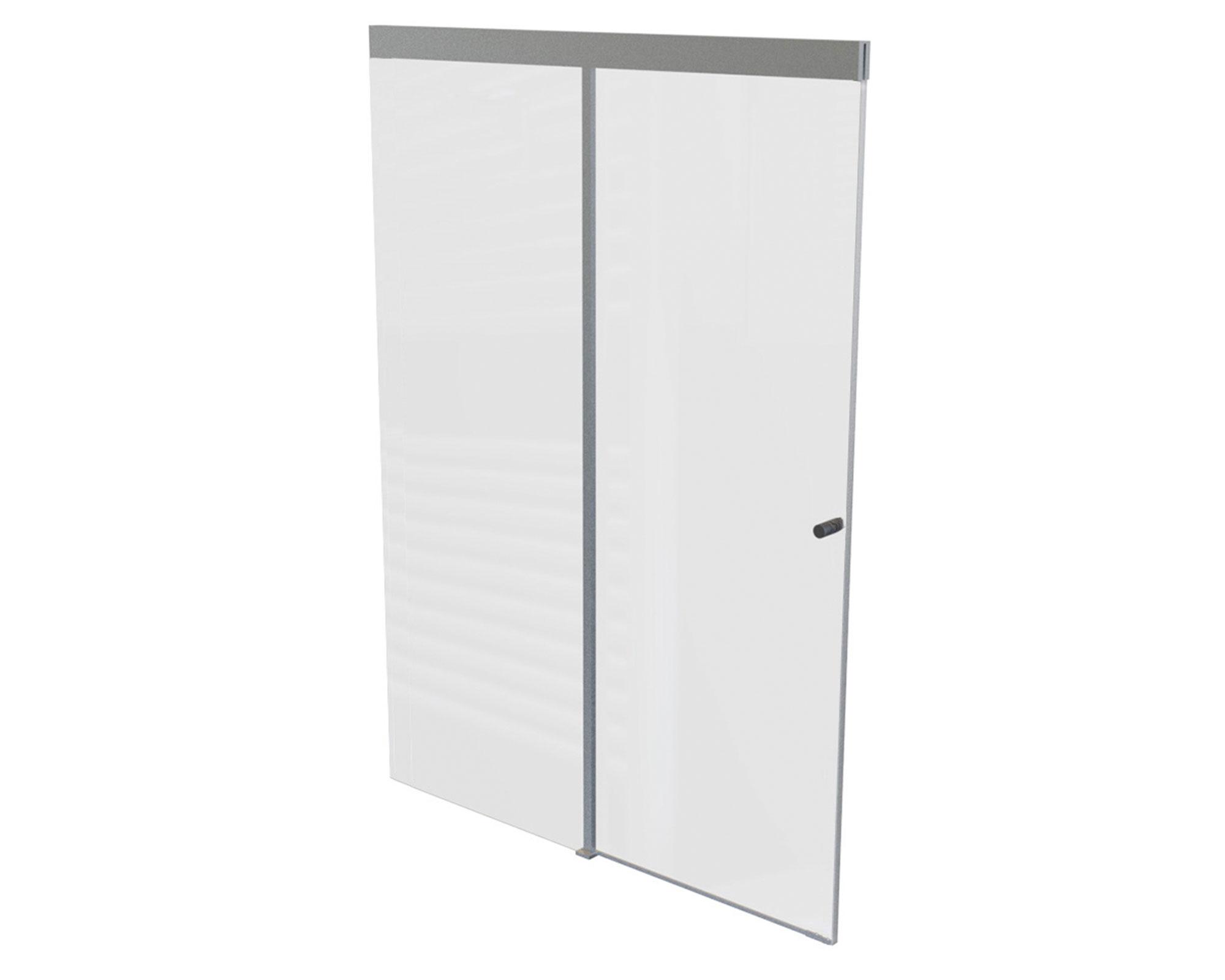 Mampara corredera Agori transparente 185x140x0.6 cm-1