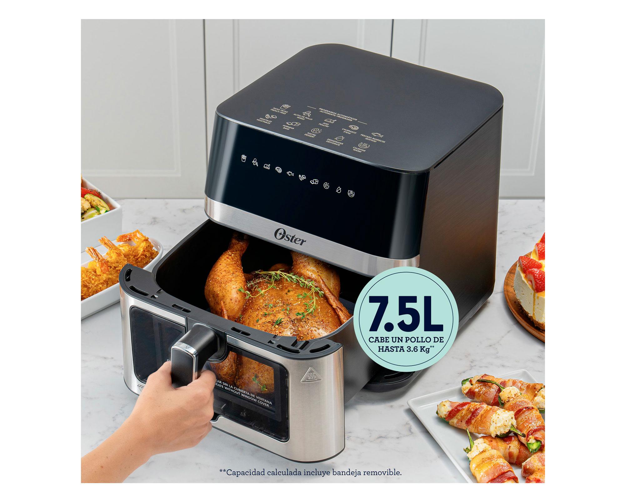 Freidora de aire CKSTAF75WDSSDF-052 negro 7.5 litros-3