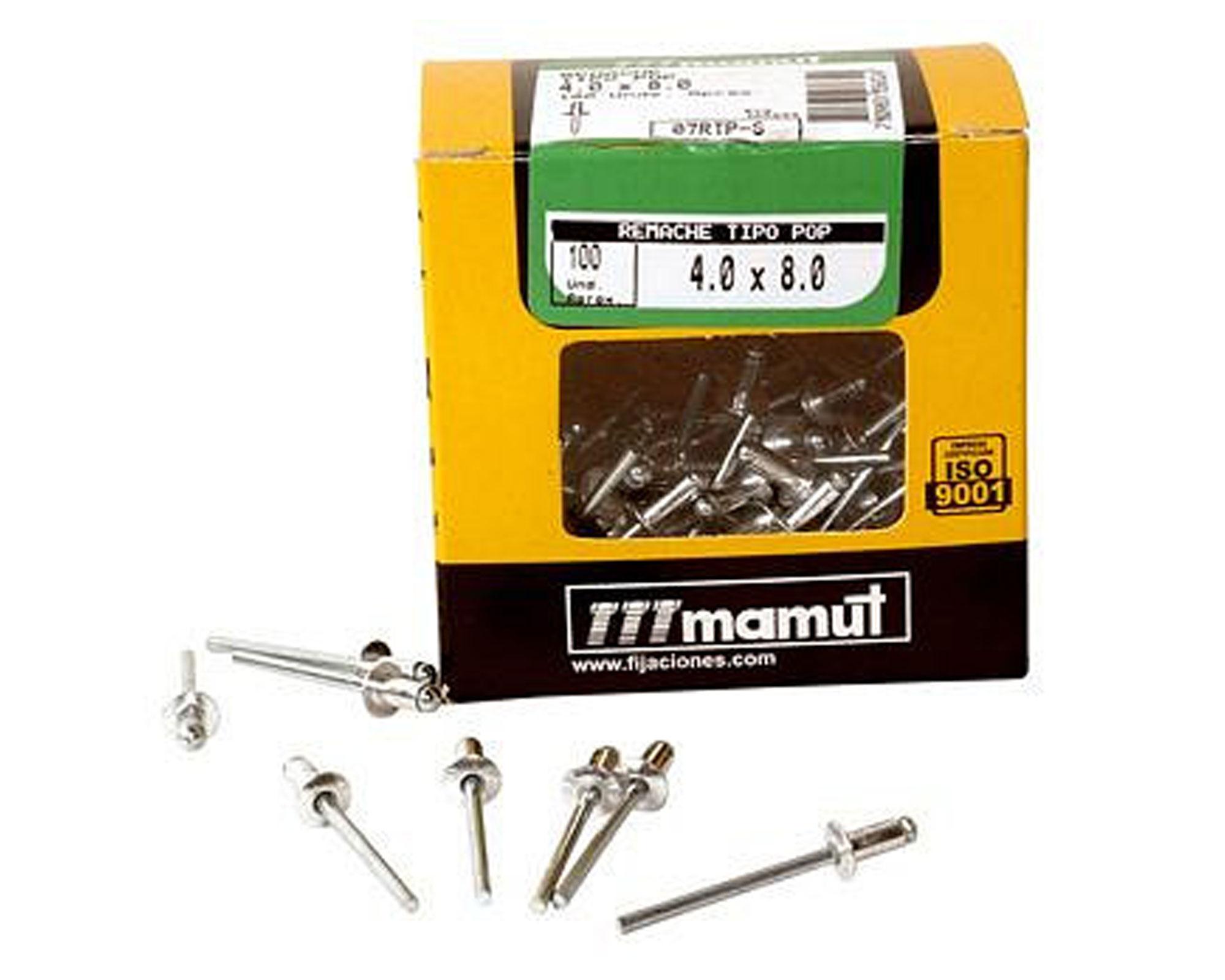 Remache 4 x 8 Mamut-1