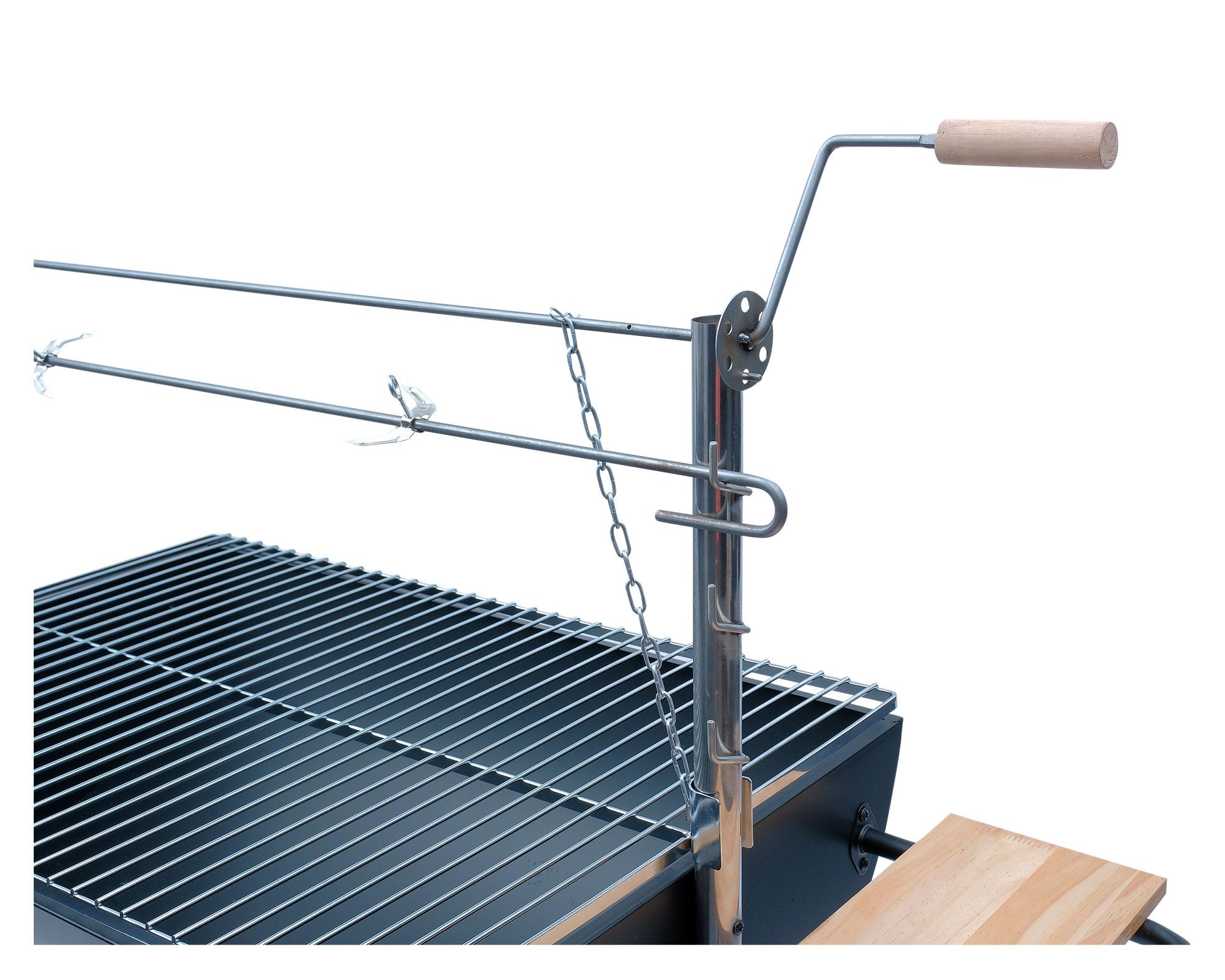 Parrilla carbón Medio tambor XL-5