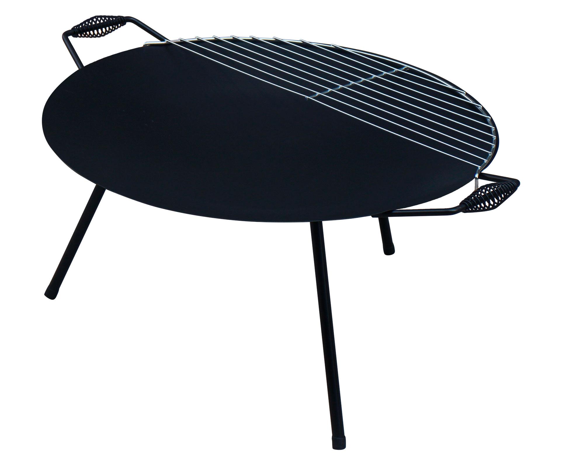 Disco carbón negro 64x55x32 cm-2