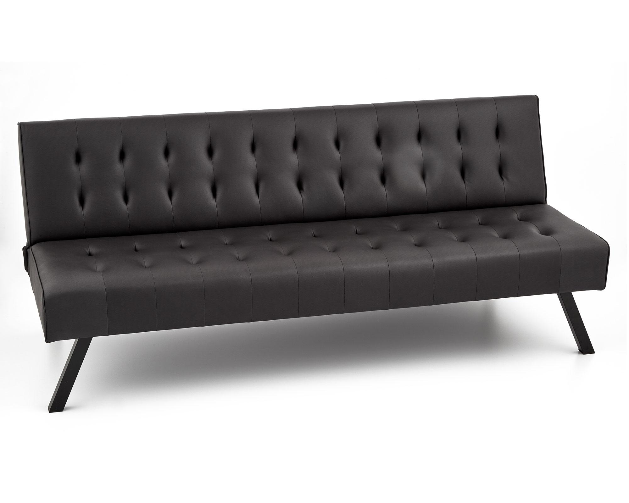 Futón Amb negro 77x180x86 cm-2